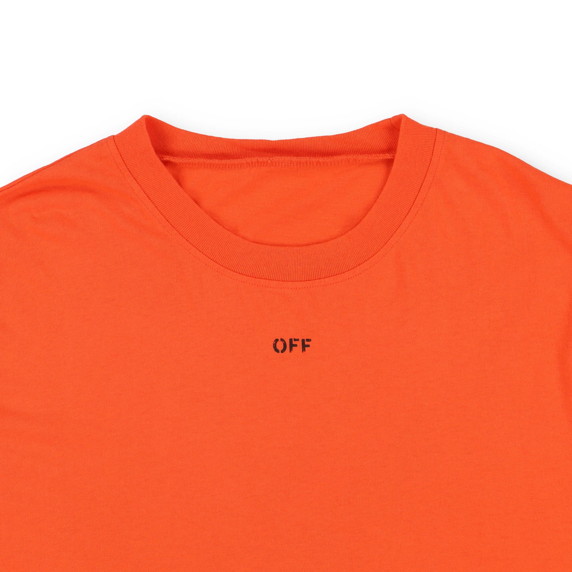 Off-White Orange Stencil Arrows Oversized T-Shirt Size US M / EU 48-50 / 2 - 8 Thumbnail