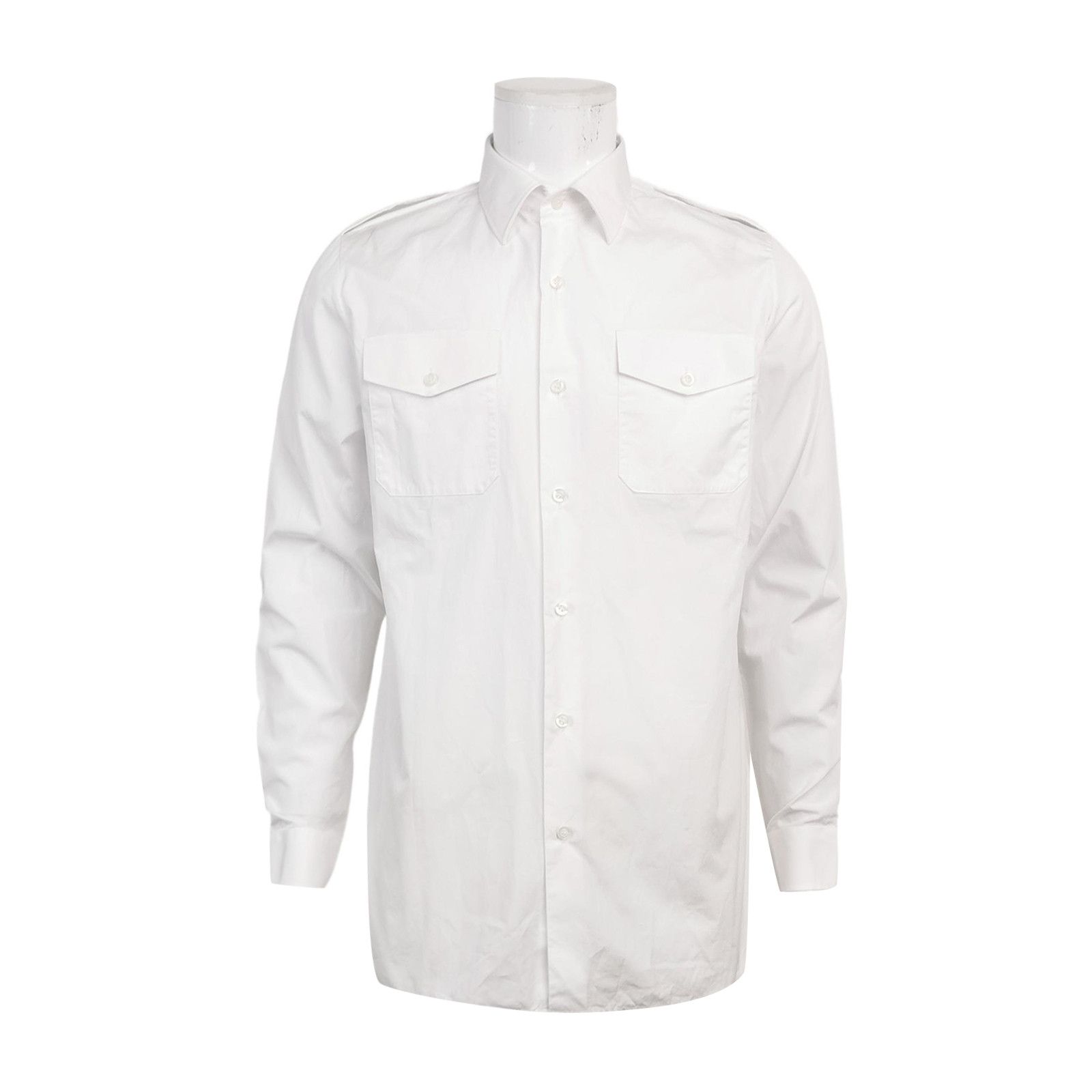 Prada Prada Cotton Button Up Shirt Size L Size US L / EU 52-54 / 3 - 1 Thumbnail