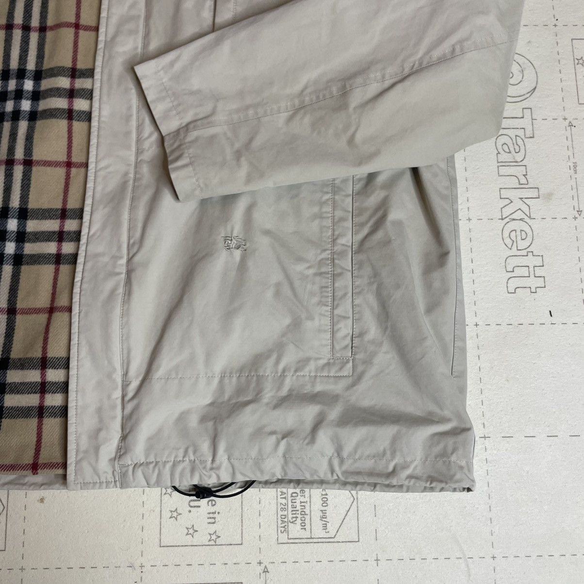 Burberry burberry london coat jacket nova check BEIGE cotton MENS Size US XL / EU 56 / 4 - 7 Thumbnail
