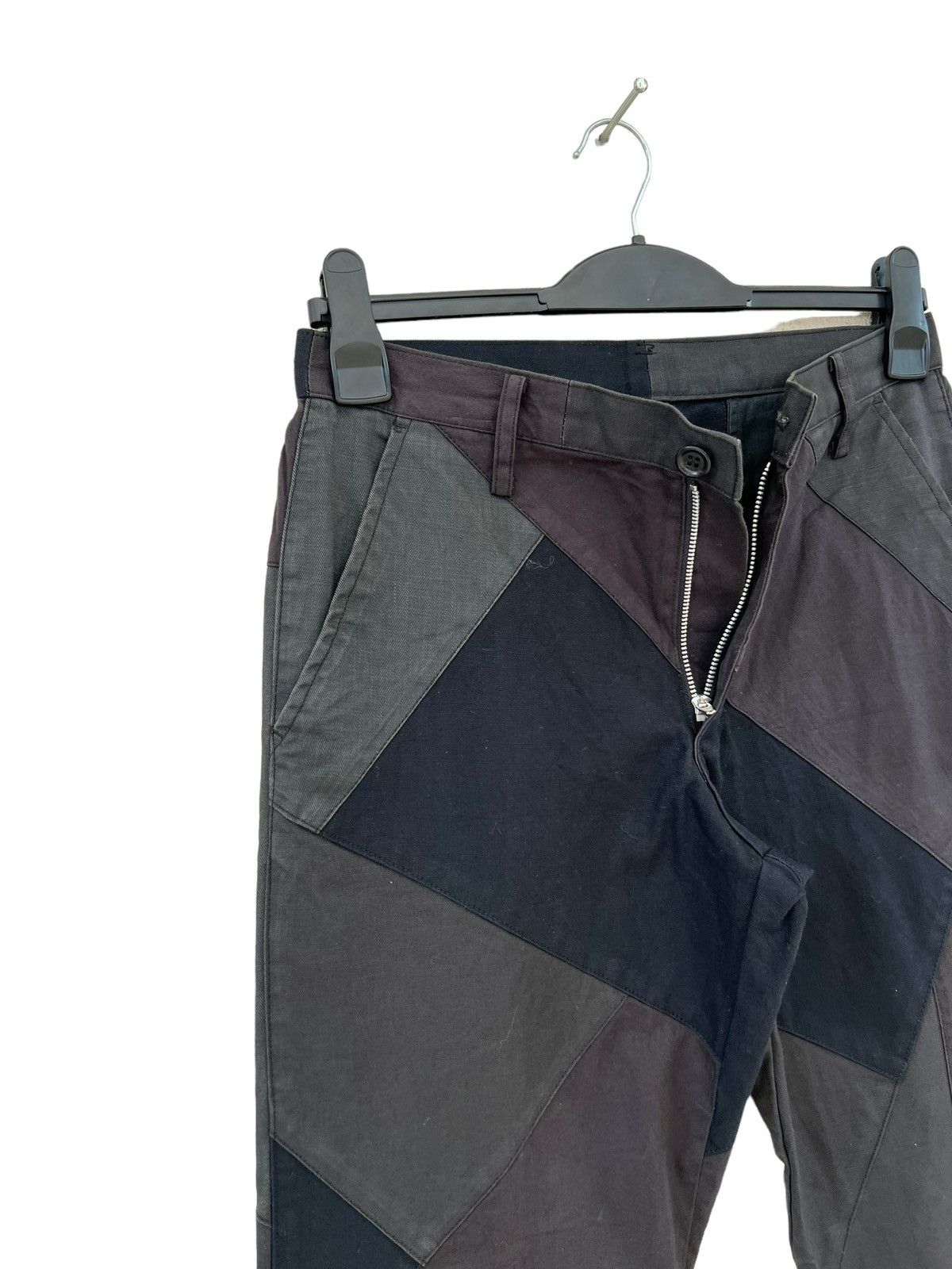 The Viridi-anne VIRUS Japan Multiple Patchwork Waxed Chinos Trouser Pant Size US 30 / EU 46 - 8 Thumbnail