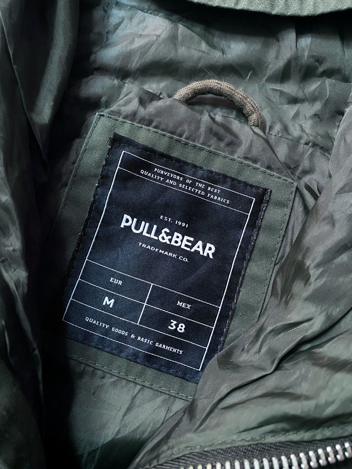 Pull & Bear Pull & Bear Military Parka Jacket Size US M / EU 48-50 / 2 - 11 Thumbnail