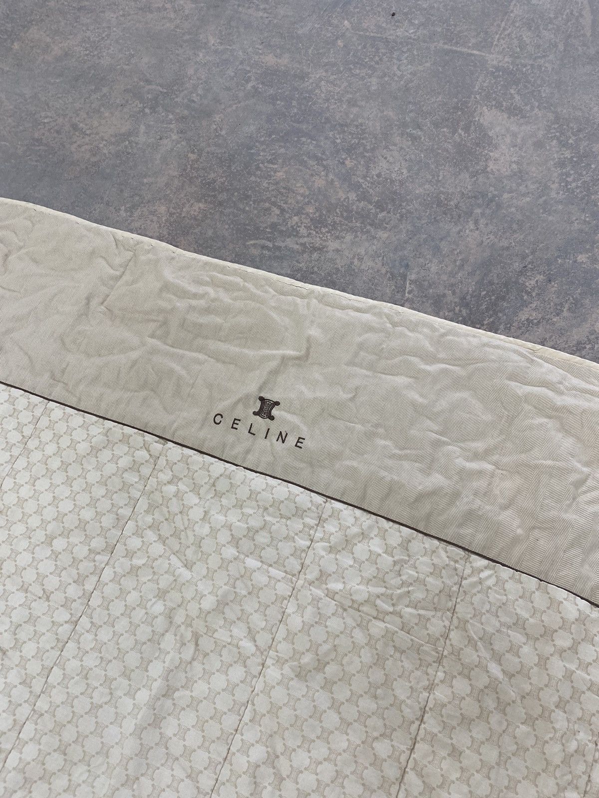 Celine × Designer RARE ‼️ Celine Monogram All Over Printed Blanket Size ONE SIZE - 6 Thumbnail