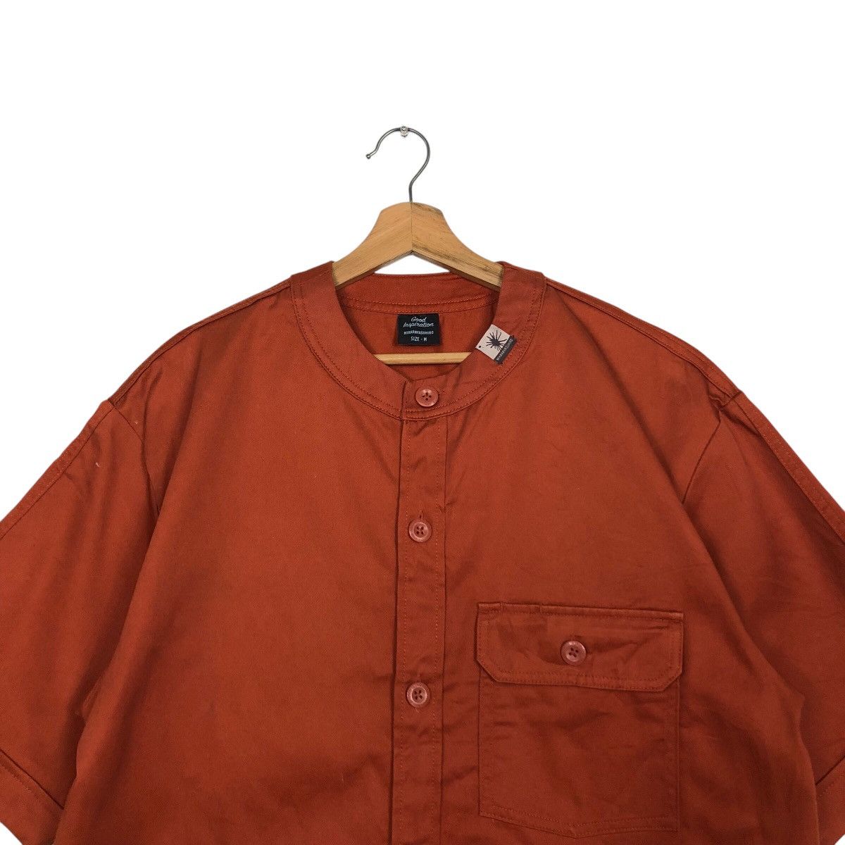 Japanese Brand 📌Short Sleeve Button Work Shirt Jacket Miharayasuhiro Japan Size US M / EU 48-50 / 2 - 4 Thumbnail