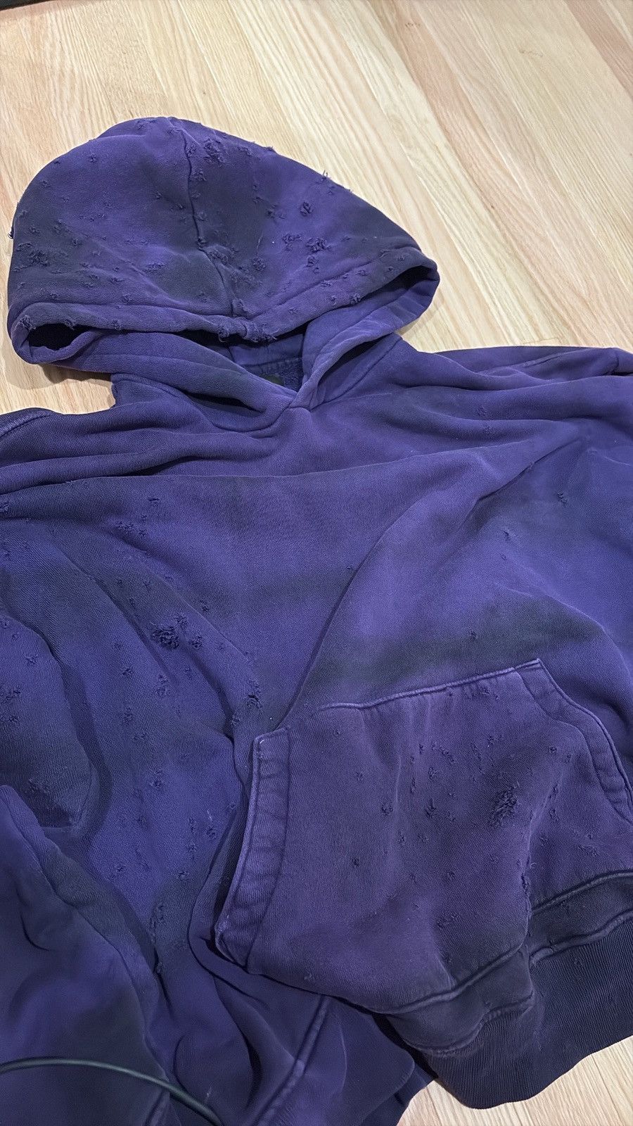 Amiri Amiri Purple Tie Dye Shotgun Hoodie Size US XL / EU 56 / 4 - 2 Thumbnail