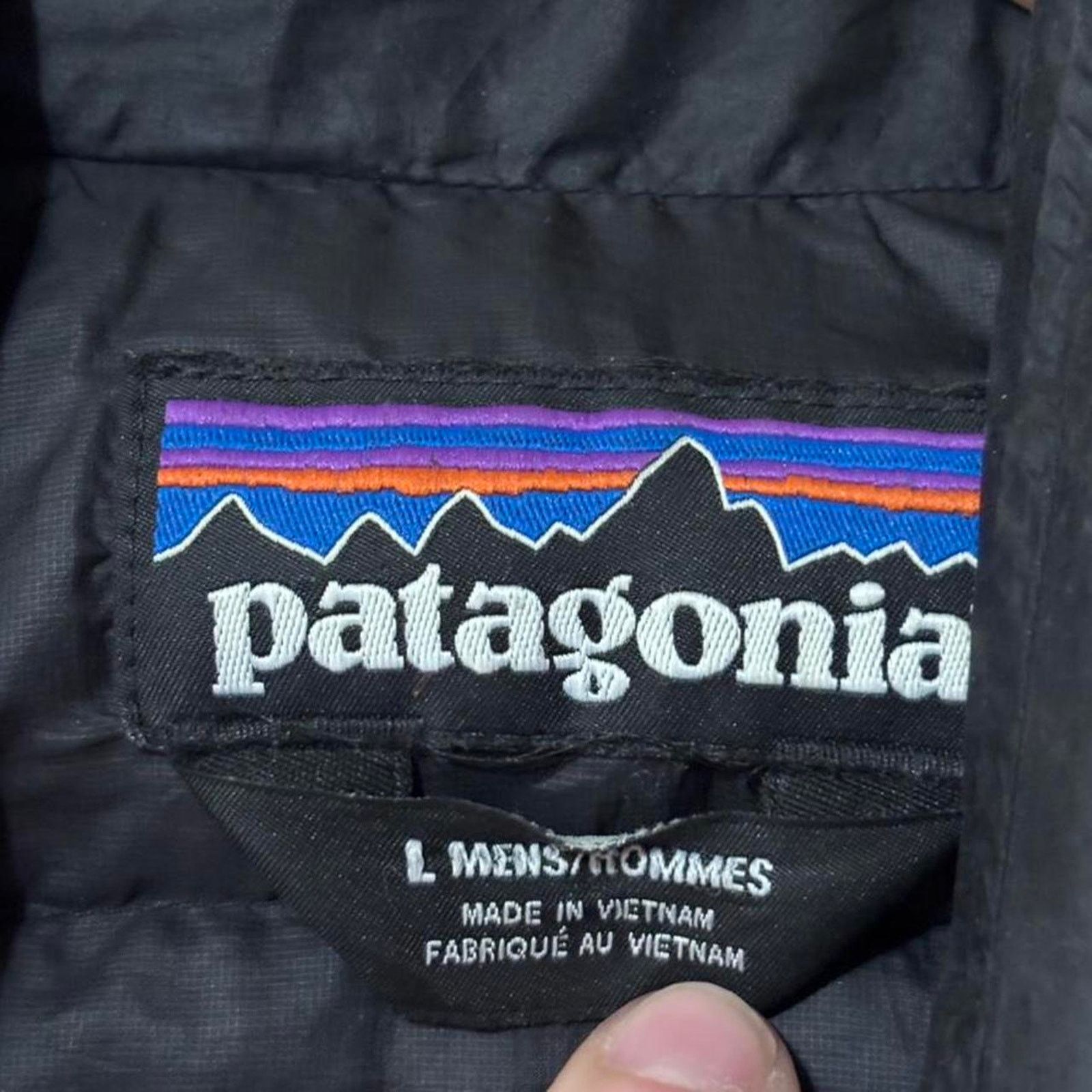 Patagonia Patagonia Men’s Black Down Fill Puffer Sweater Vest Size L Size US L / EU 52-54 / 3 - 4 Thumbnail