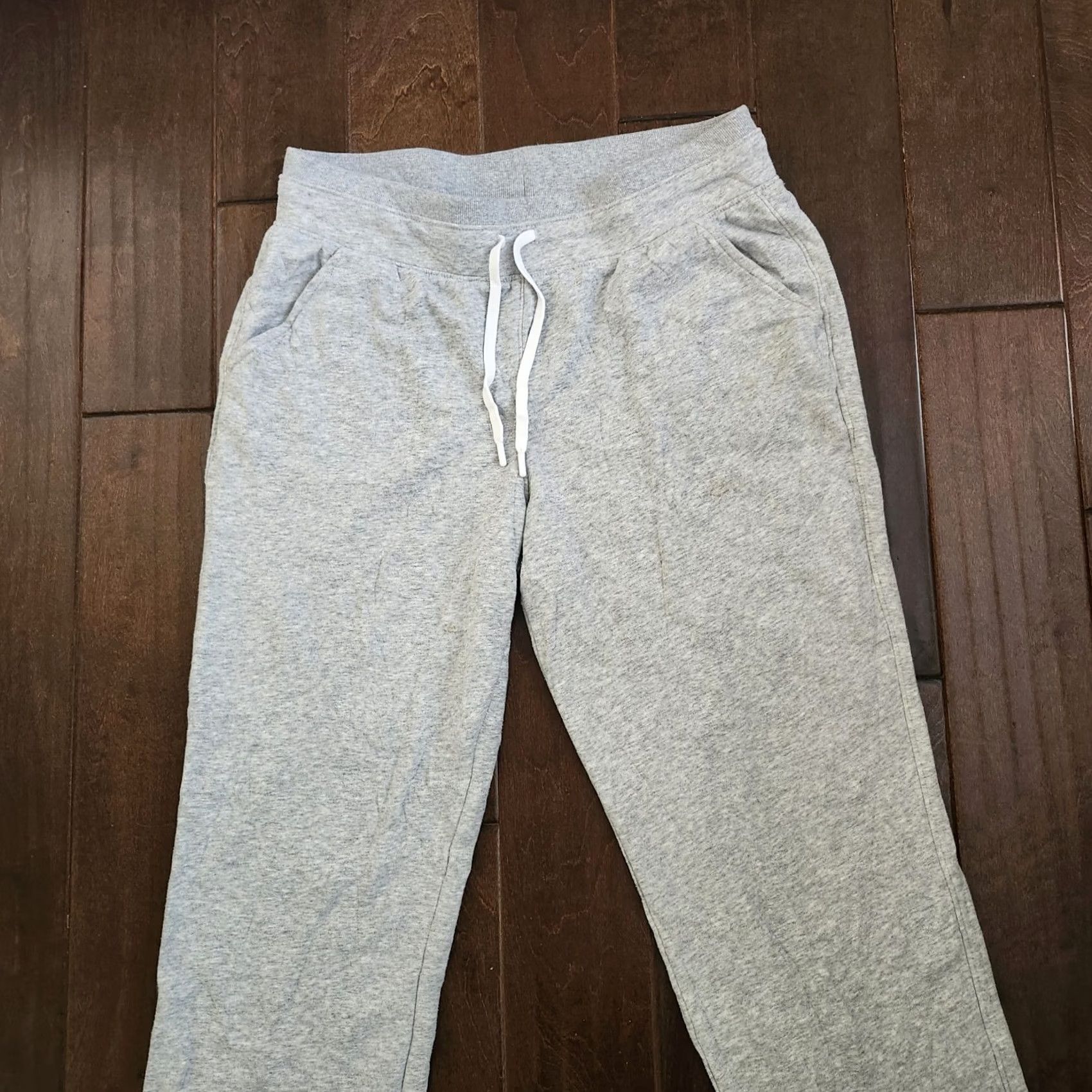 Tek Gear Tek Gear Mens Large Gray Ultrasoft Fleece Jogger Pants Lounge Regular Fit Pull On Pants Mens Lounge Gray L Regular Cotton Polyester Ulrasoft Fleece Size US 33 - 4 Thumbnail