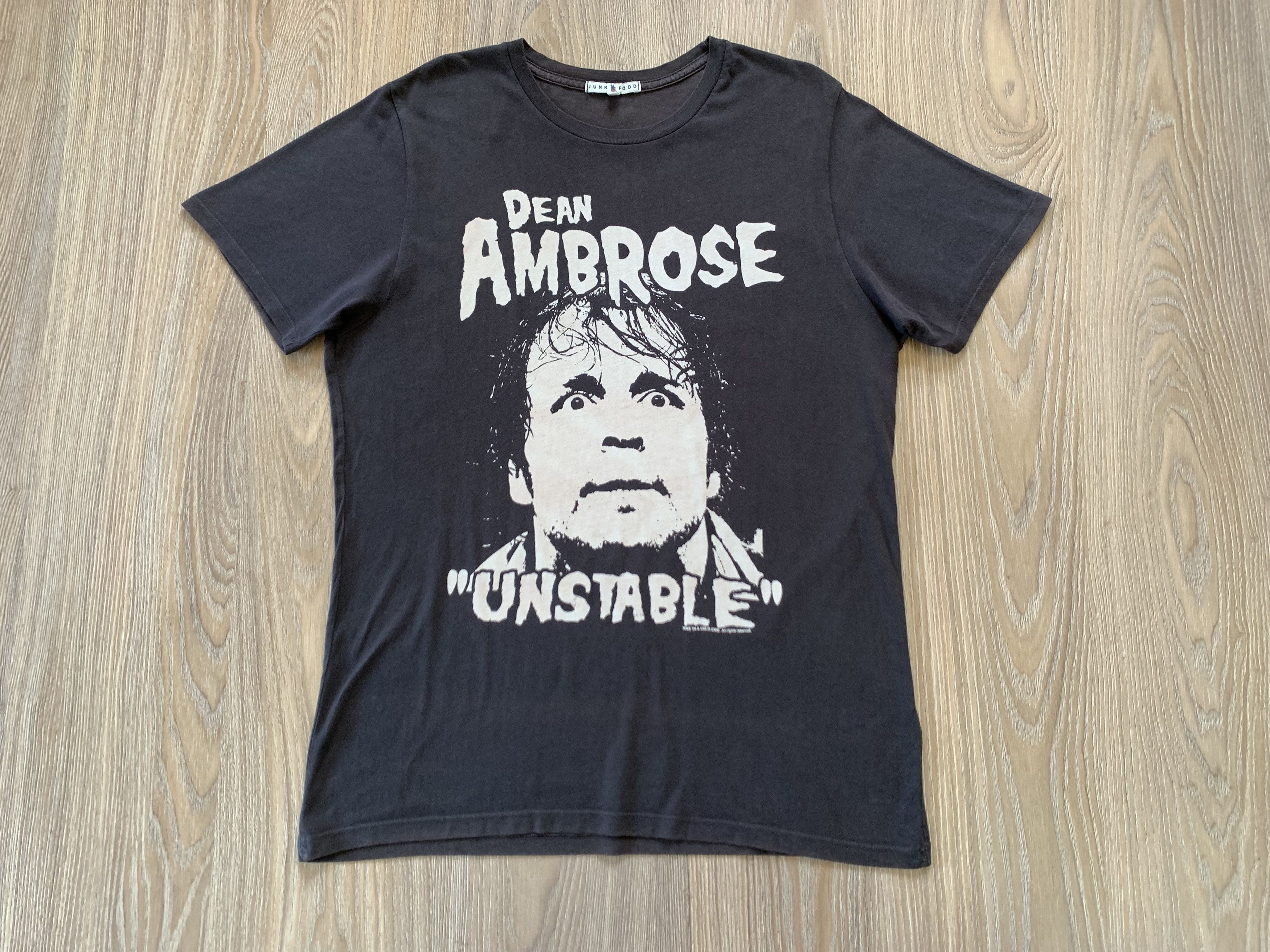 Vintage × WWE × WWF WWE Dean Ambrose Unstable 2016 T-Shirt Size US M / EU 48-50 / 2 - 2 Thumbnail