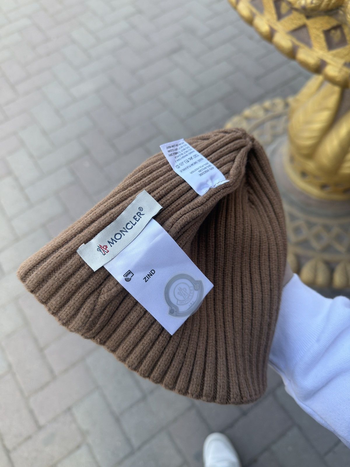 Moncler Moncler Beanie Hat Size ONE SIZE - 3 Thumbnail