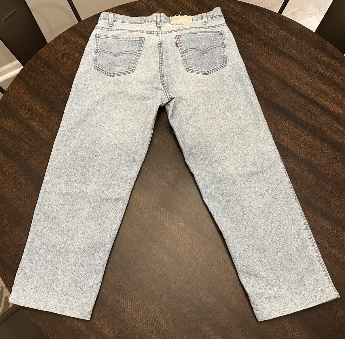 Levi's VTG Levis 545 Brown Tab Loose Fit Jeans USA-34x26-Hemmed Size US 34 / EU 50 - 9 Thumbnail