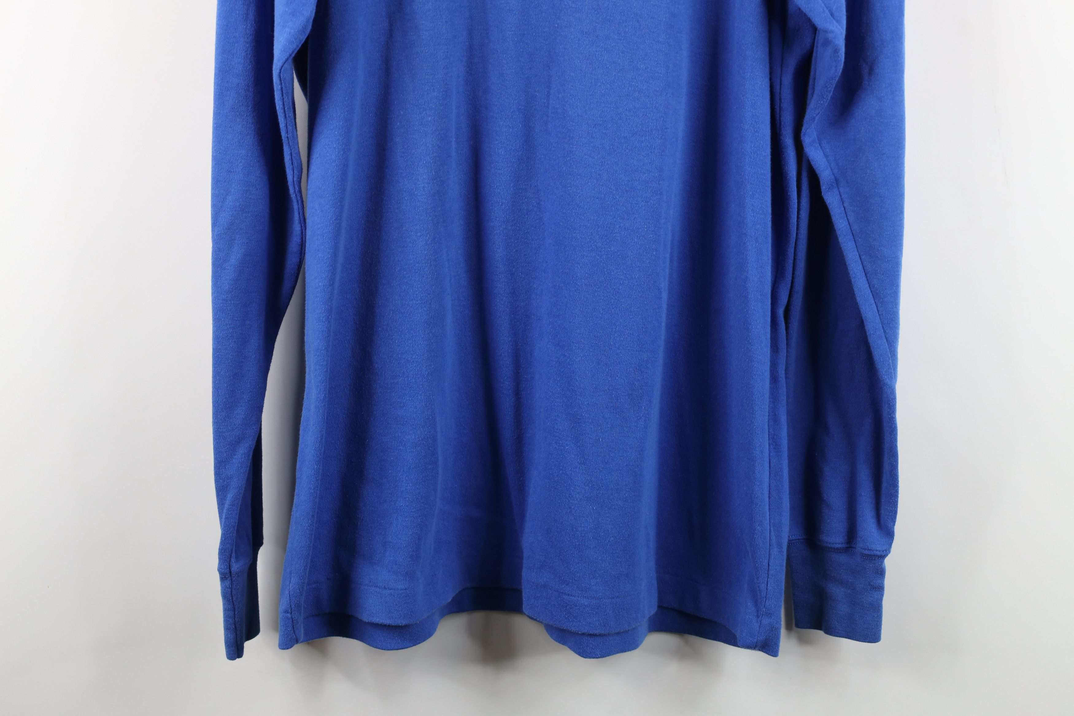 Vintage Vintage 90s Streetwear Soft Knit Long Sleeve Henley T-Shirt Size US XL / EU 56 / 4 - 11 Thumbnail