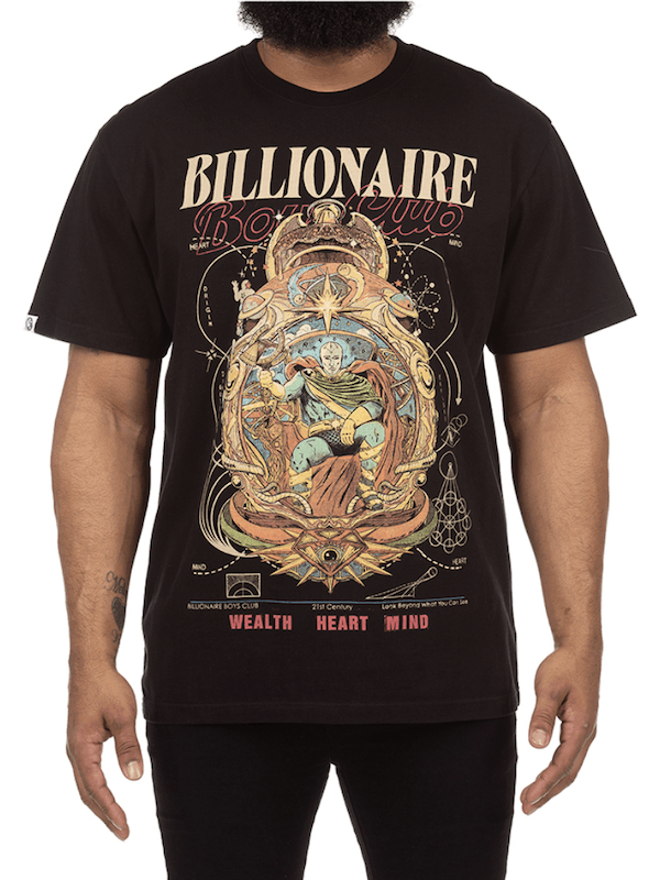 image of Billionaire Boys Club Bb Galielo Ovs Tee in Black, Men's (Size Small)