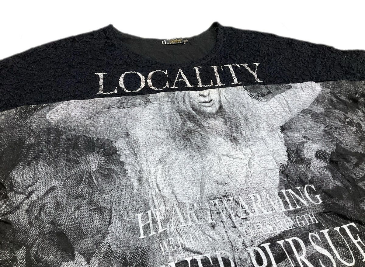 🔥Sick Y2K Galyge Batwing Shirt Goth