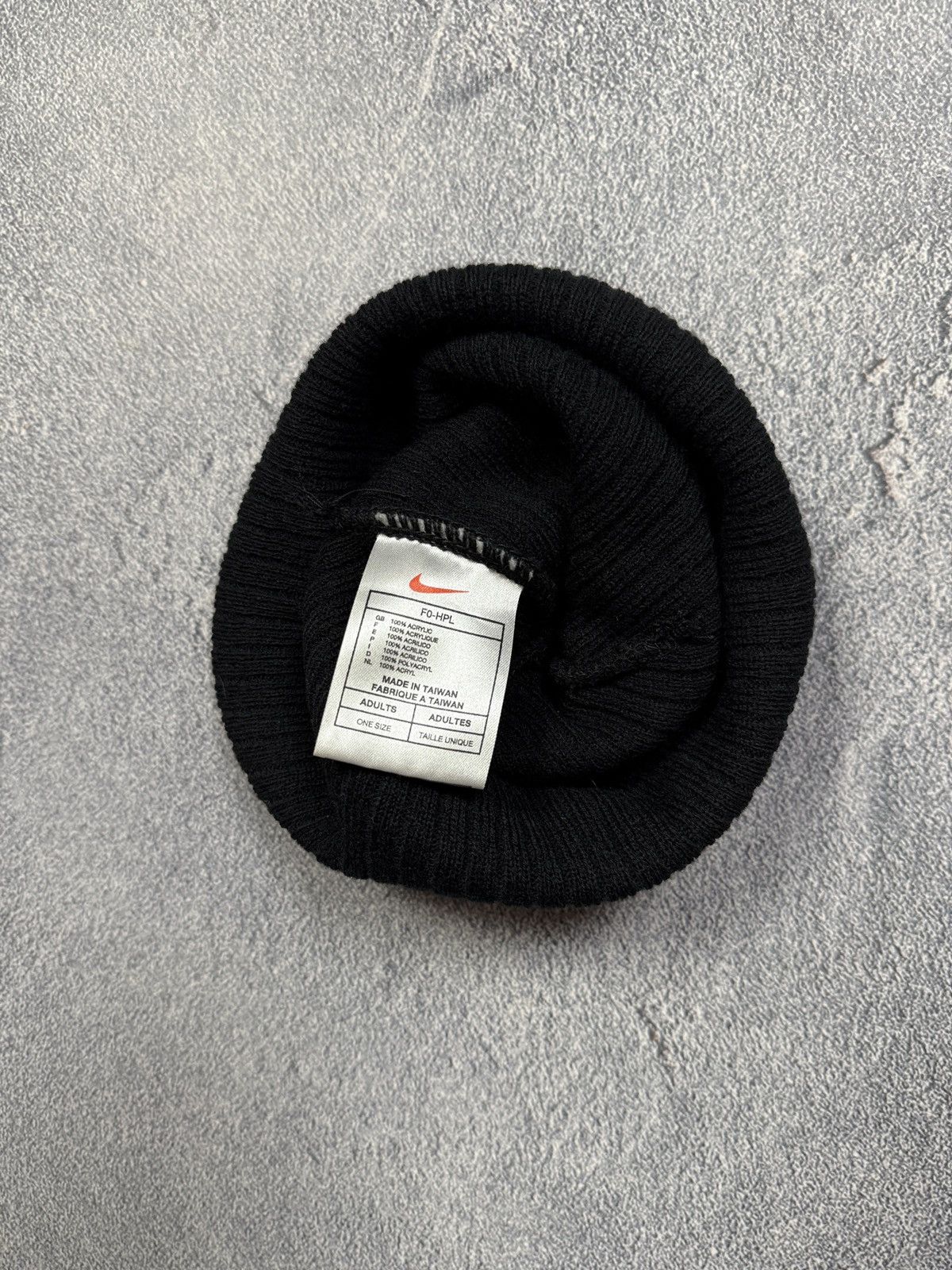 Nike Vintage 90’s Nike Striped Beanie Hat 00’s y2k Size ONE SIZE - 4 Thumbnail