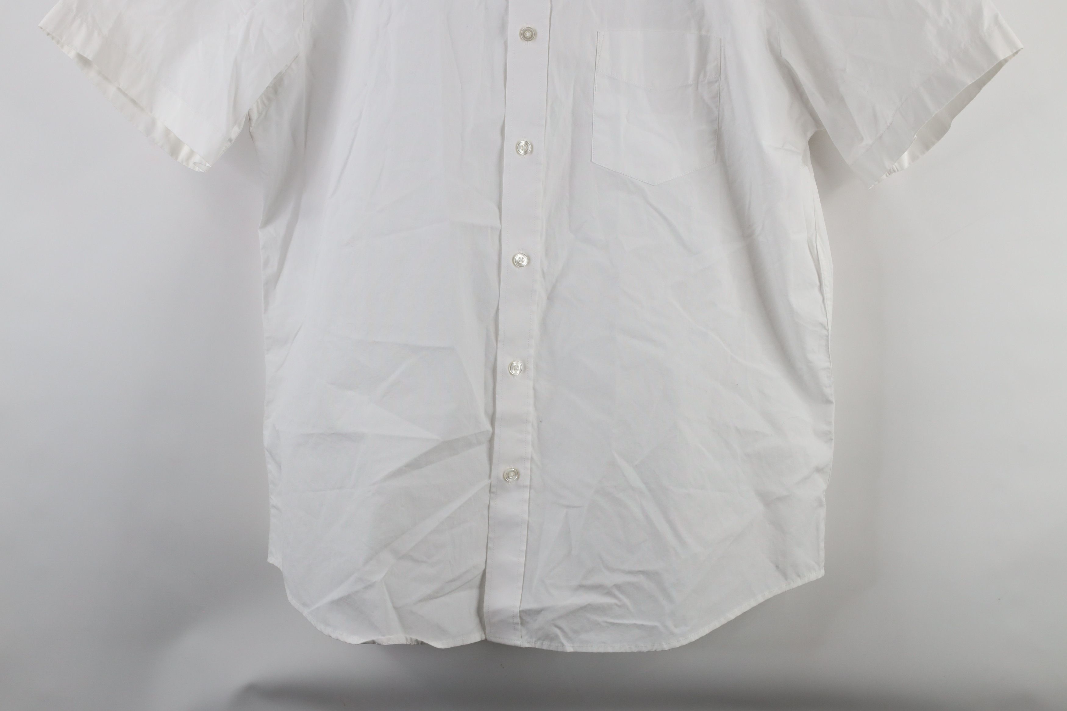 UNTUCKit × Vintage Untuckit Short Sleeve Collared Pocket Button Shirt Cotton Size US L / EU 52-54 / 3 - 3 Thumbnail