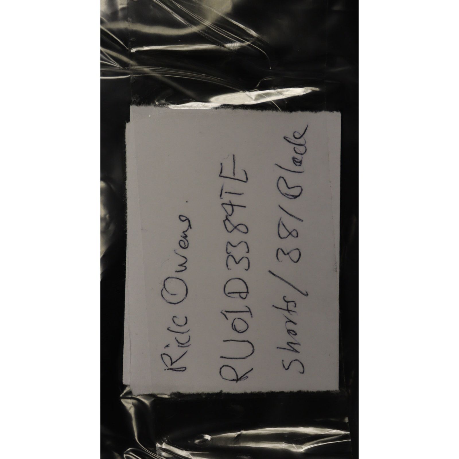 Rick Owens o1rshd1 Shorts in Black Size US 32 / EU 48 - 14 Thumbnail