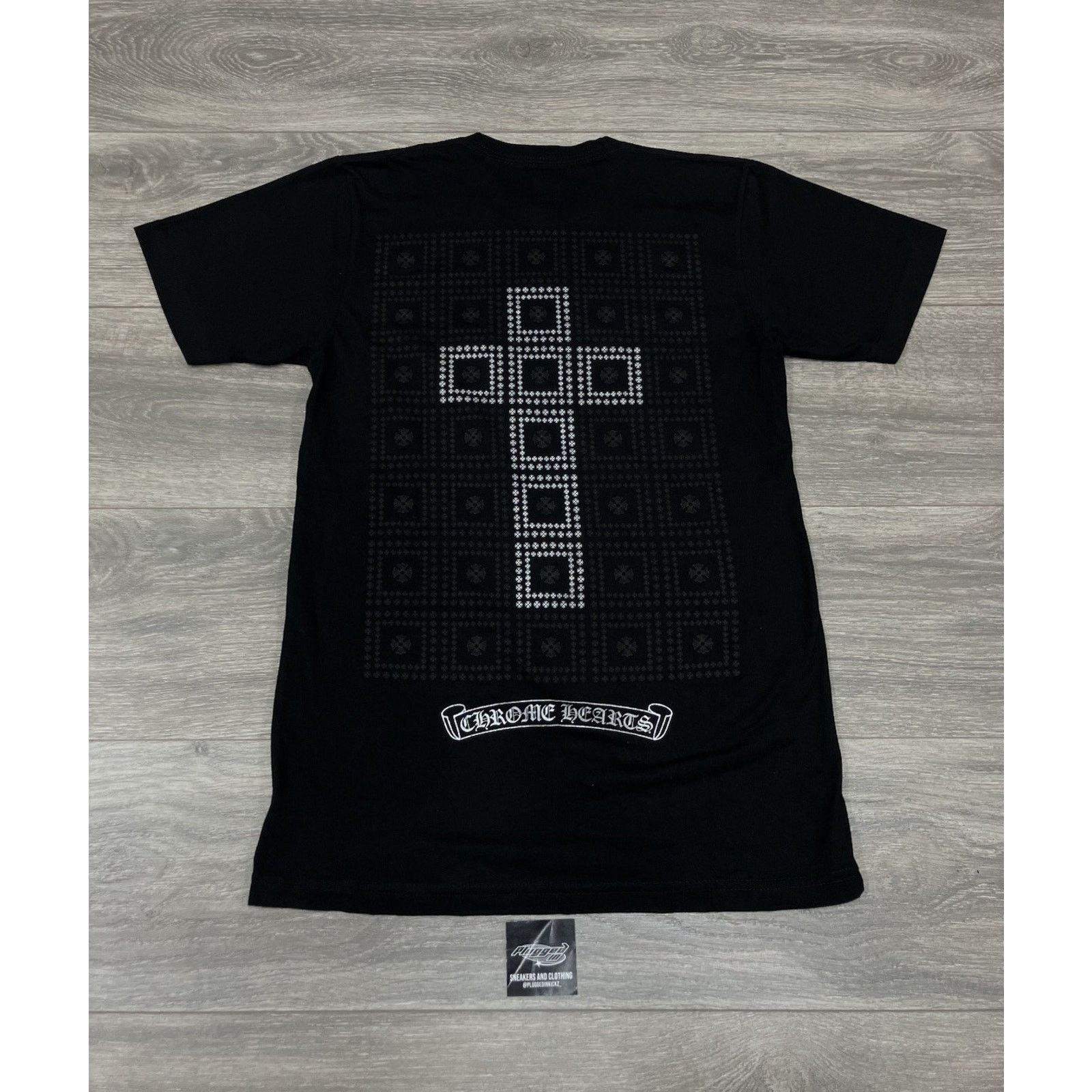 Chrome Hearts Chrome Hearts Square Cross Black T-Shirt | Grailed