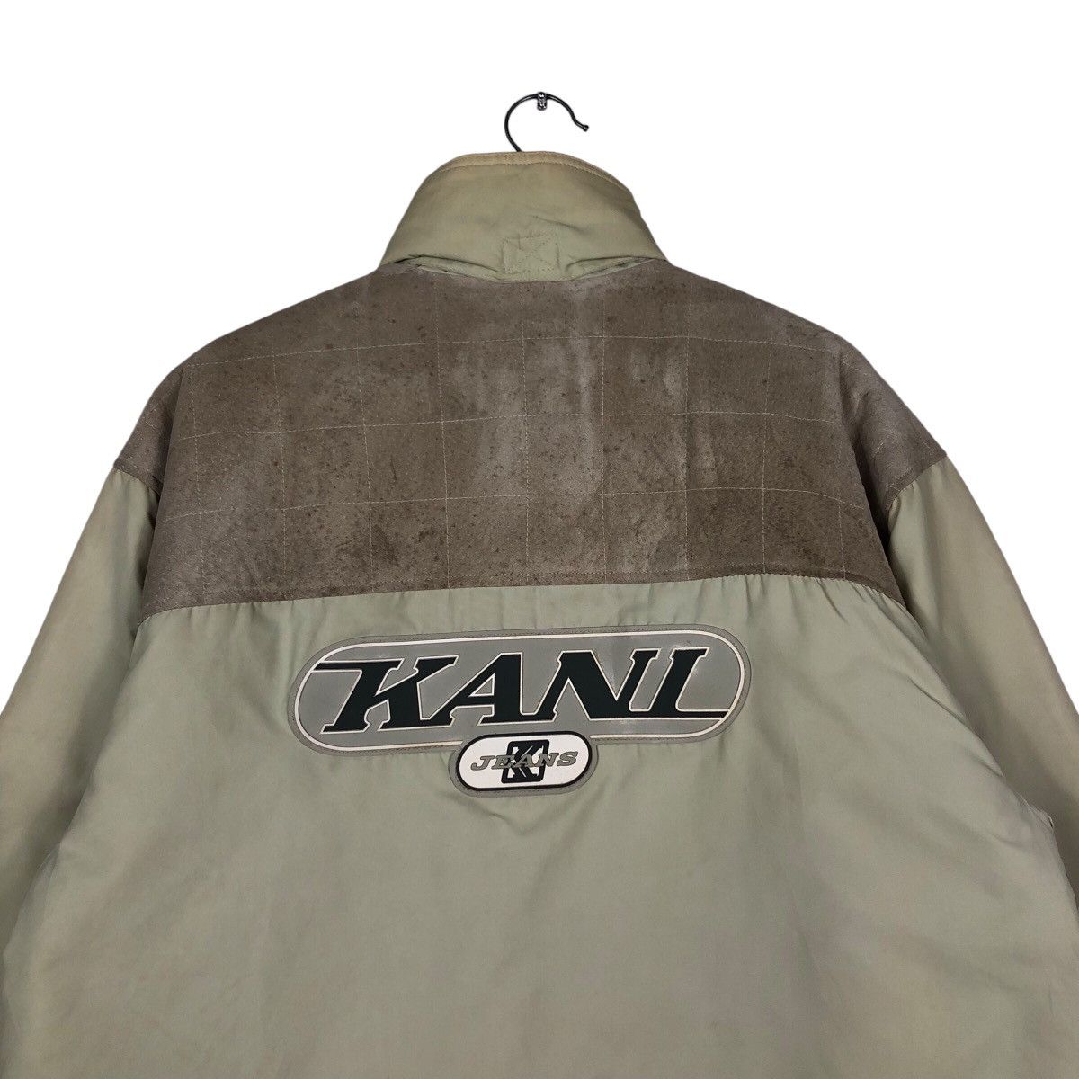 Japanese Brand 📌Vintage Zipper Biker Jacket Karl Kani Jeans Big Logo Size US M / EU 48-50 / 2 - 10 Thumbnail