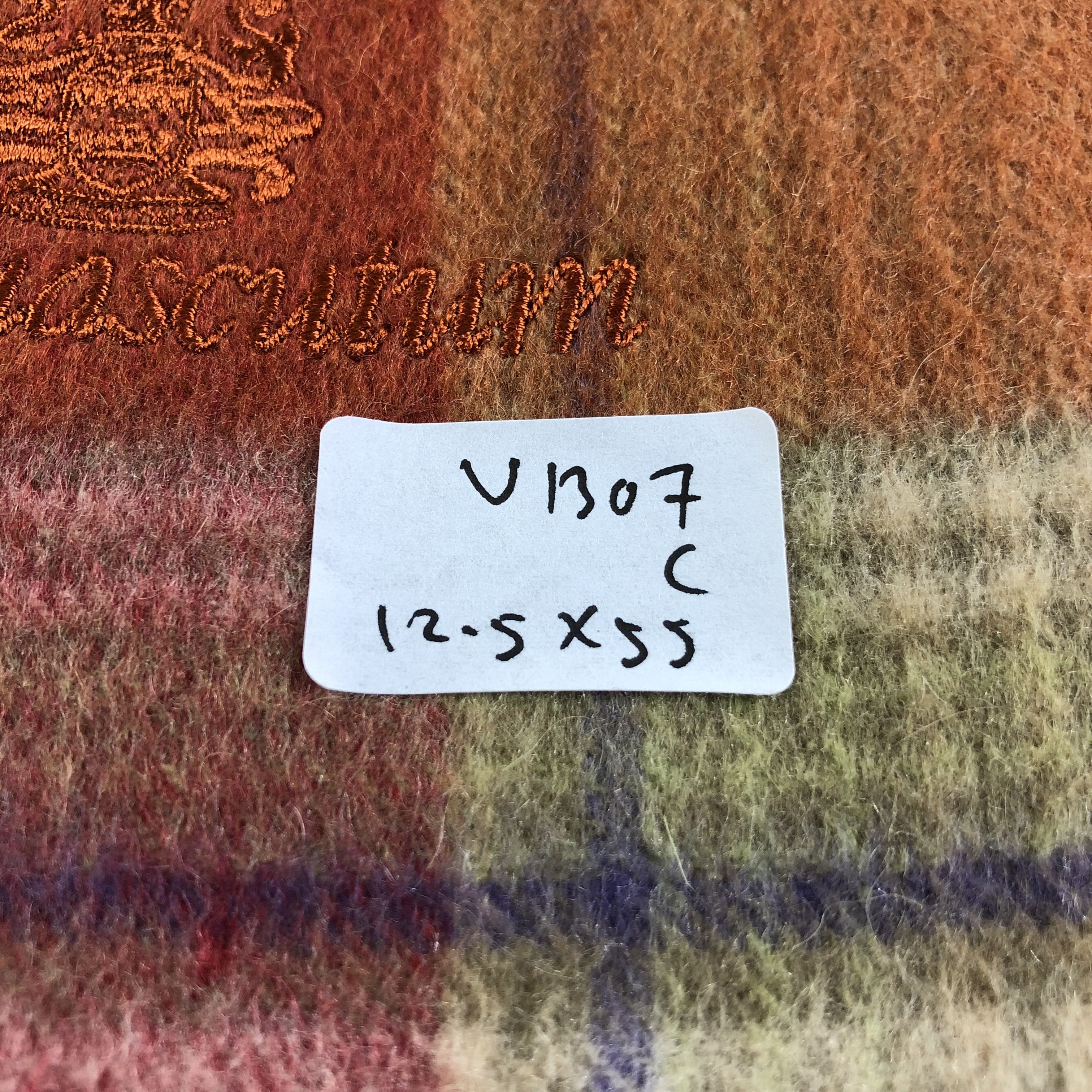 Aquascutum Aquascutum Tartan Cashmere Scarf Muffler V1307 Size ONE SIZE - 7 Thumbnail