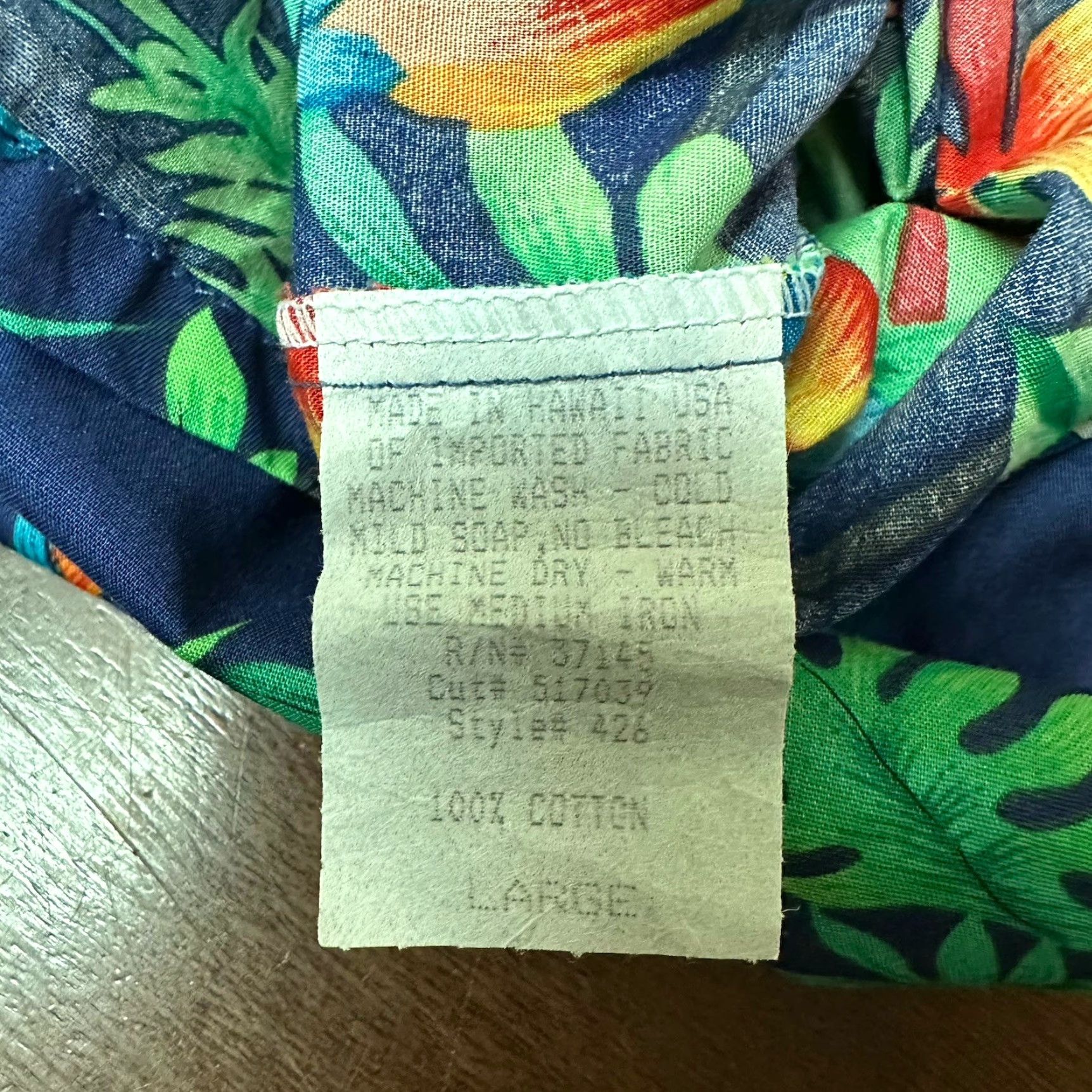 Hilo Hattie VINTAGE Hilo Hattie Hawaiian Aloha Luau Dress Sundress Parrot Print Size L Size L / US 10 / IT 46 - 4 Thumbnail