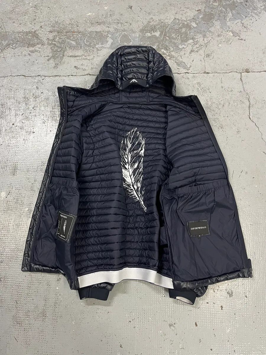 Emporio Armani AW2018 Emporio Armani Quilted Navy Puffer Jacket Size US M / EU 48-50 / 2 - 8 Thumbnail