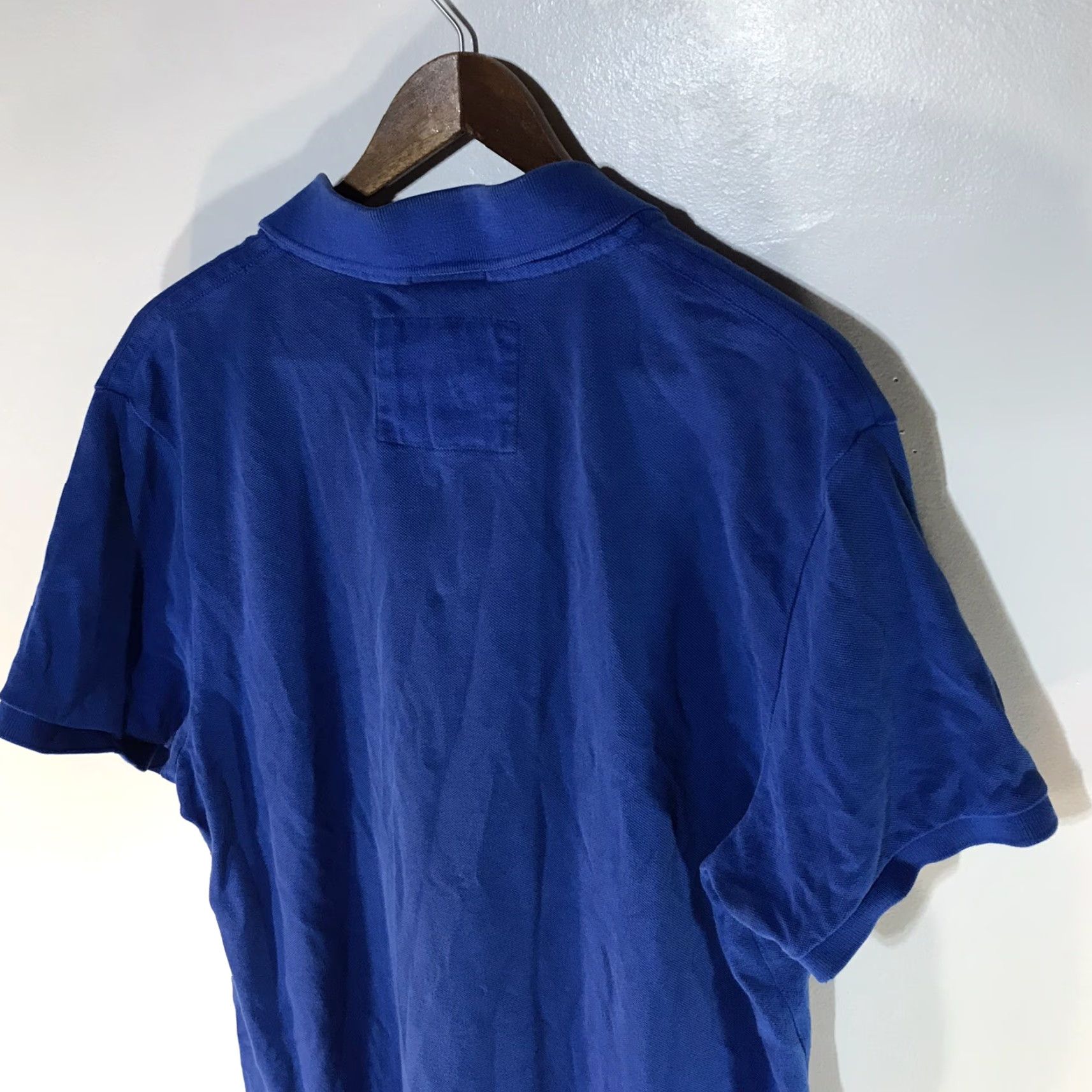 American Eagle Outfitters VINTAGE American Eagle Outfitters Men's Polo Shirt XL Blue 1/4 Button Cotton Casual Size US XL / EU 56 / 4 - 5 Thumbnail