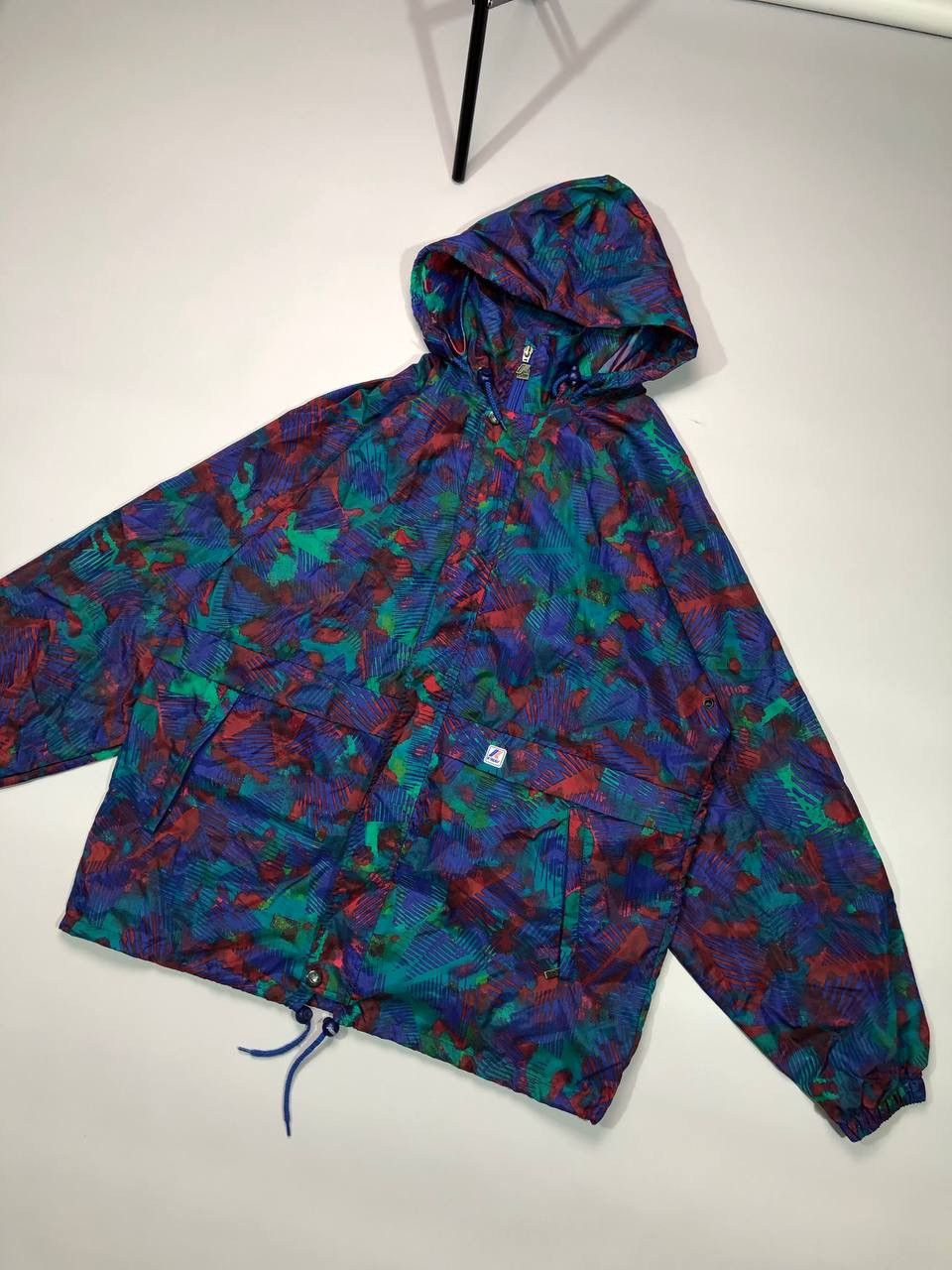 K-Way × Vintage Vintage Kway Windbreaker Jacket Size US L / EU 52-54 / 3 - 1 Thumbnail