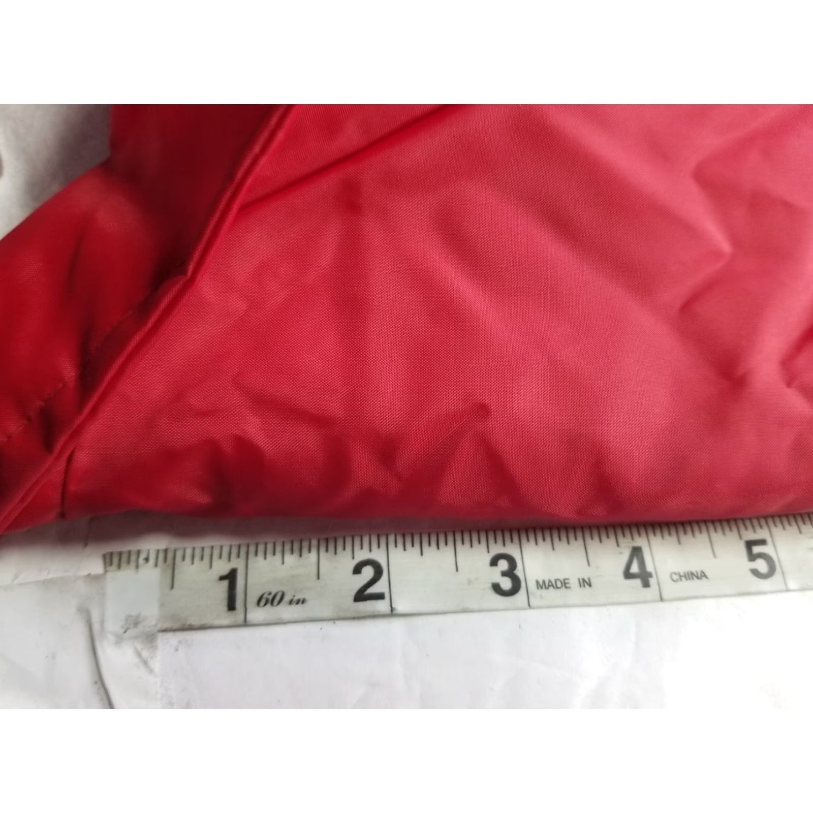 Vintage VINTAGE Auburn Bomber Jacket Red Nylon USA XL Mens Size US XL / EU 56 / 4 - 7 Thumbnail