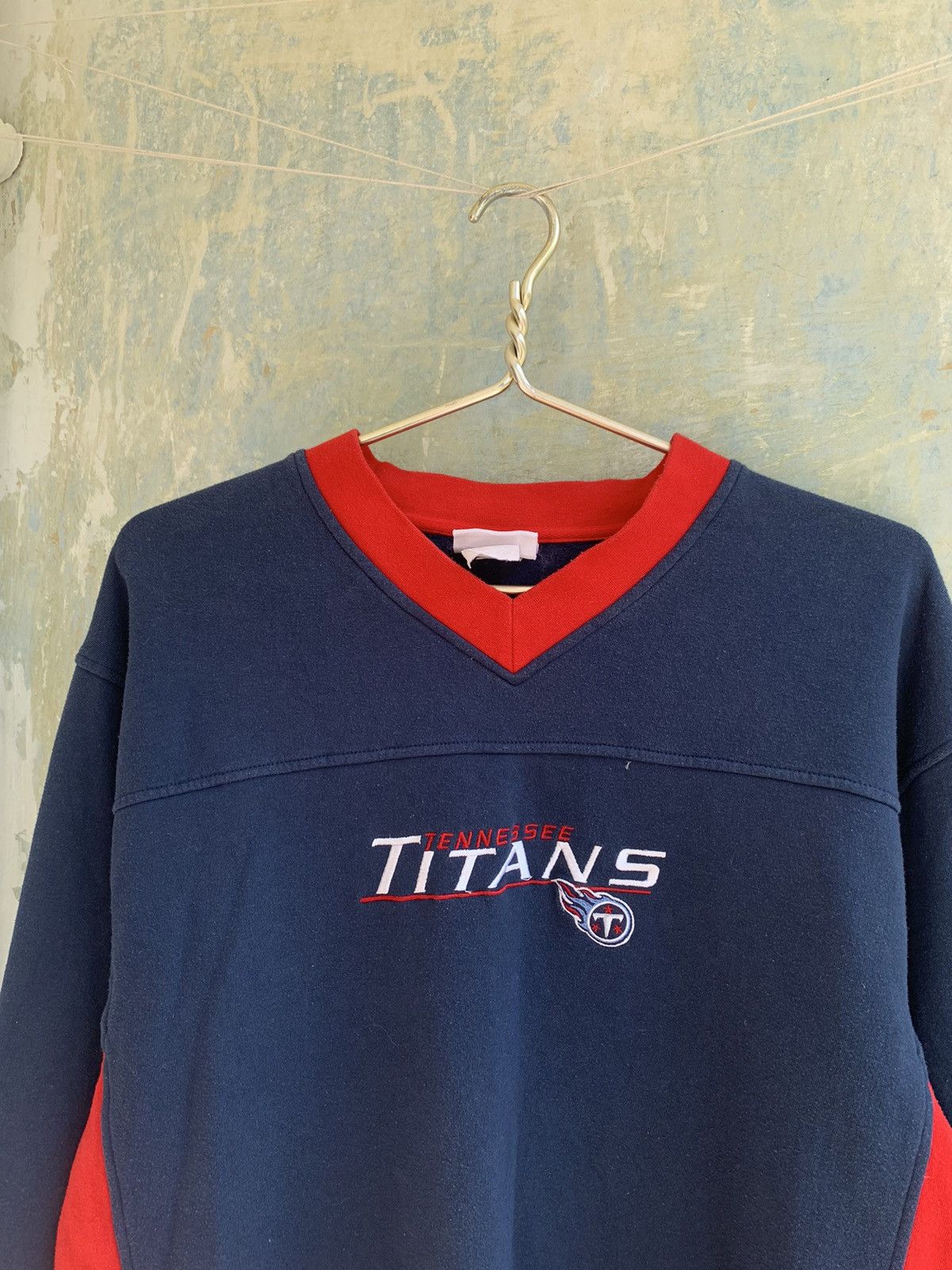 NFL × Vintage Vintage Rare NFL Football Tennessee Titans Sweatshirt Crewne Size US M / EU 48-50 / 2 - 5 Thumbnail