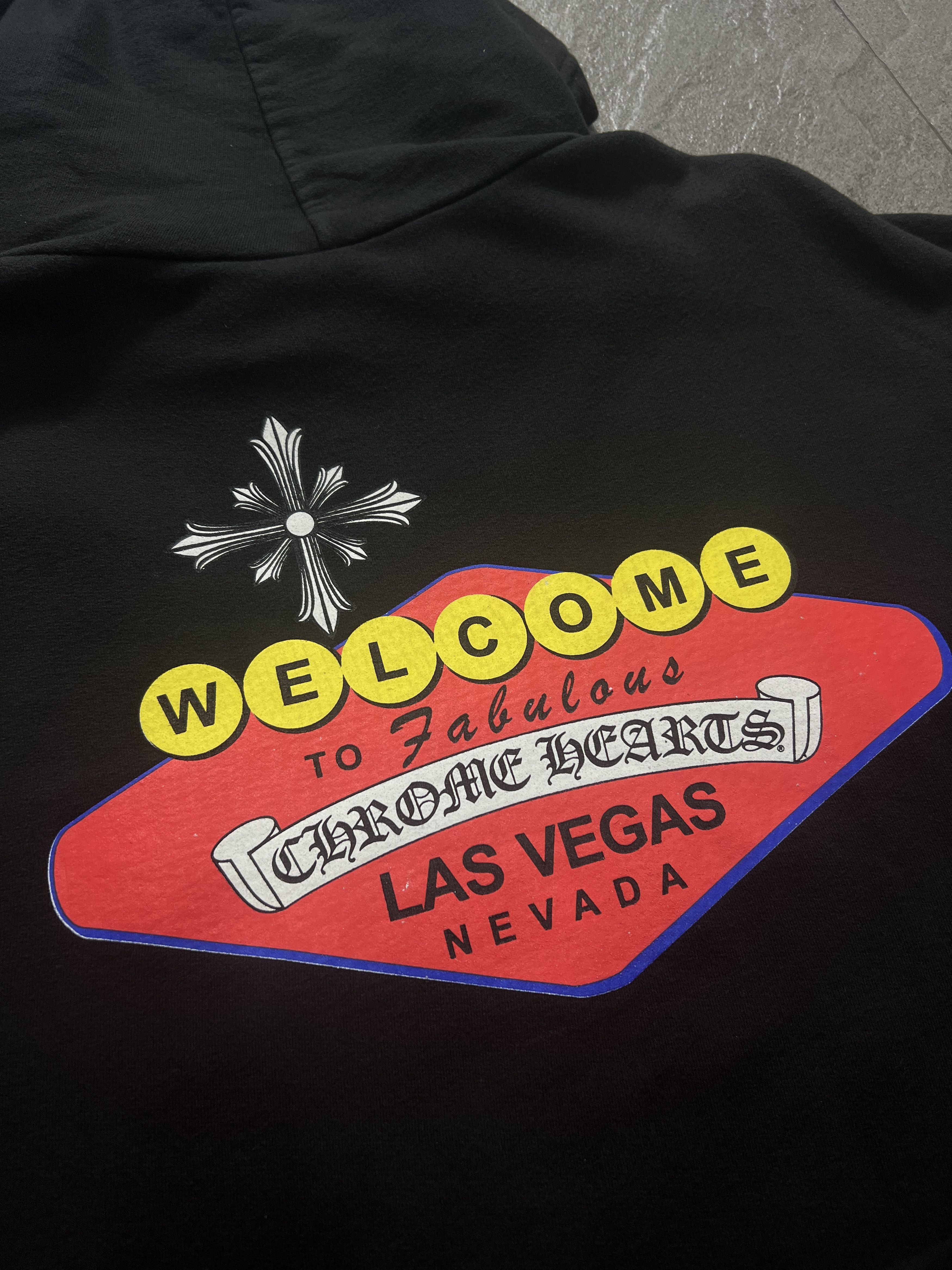 Chrome Hearts Chrome Hearts Las Vegas Welcome Sign Hoodie L Size US L / EU 52-54 / 3 - 3 Thumbnail