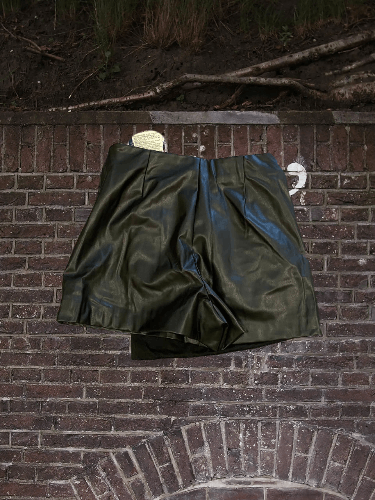 Zara Zara Pleather Shorts casual streetwear size S Size 27" / US 4 / IT 40 - 1 Thumbnail