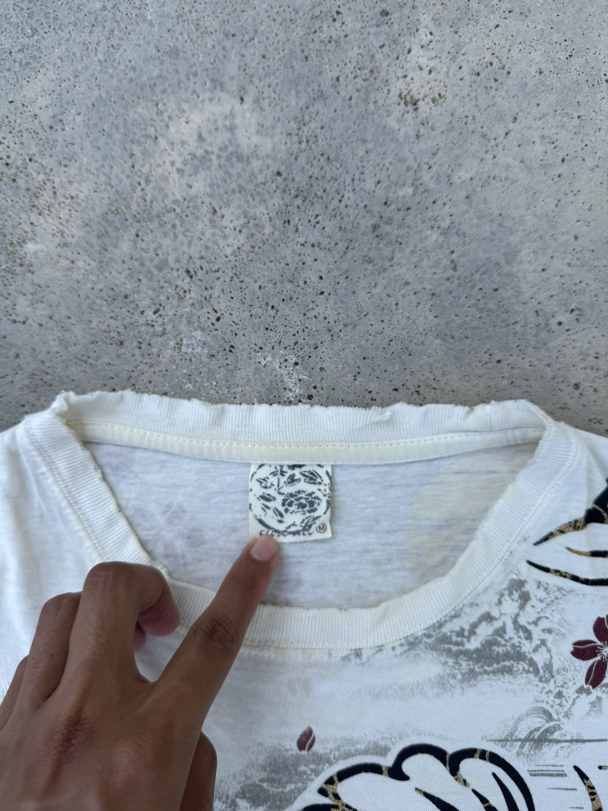 If Six Was Nine Distressed Japanese Sukajan T shirt Size US S / EU 44-46 / 1 - 5 Thumbnail
