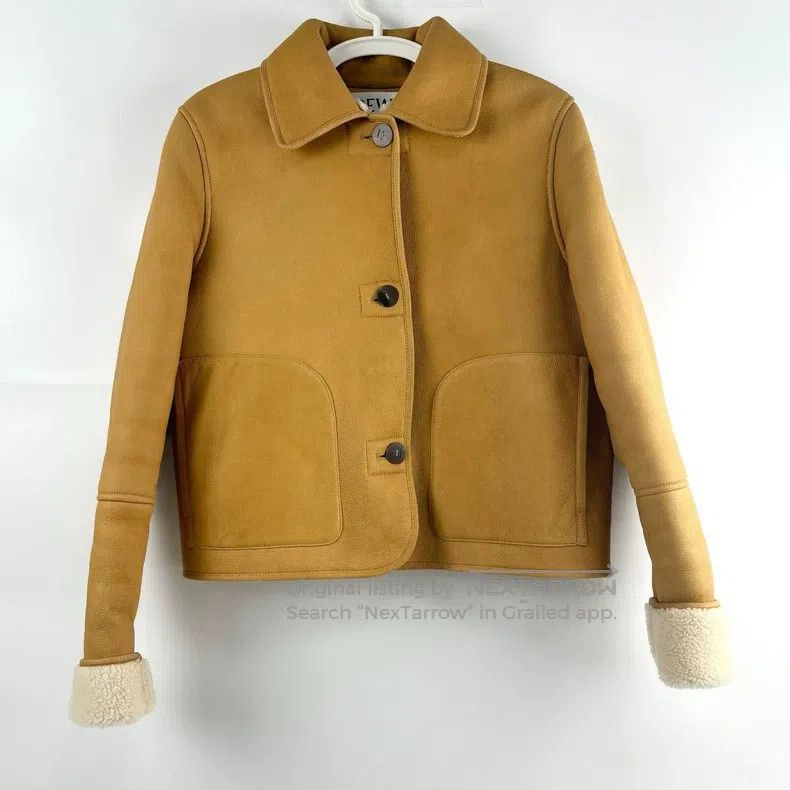 Loewe Loewe Light Brown Wool Jacket Size XS / US 0-2 / IT 36-38 - 1 Thumbnail