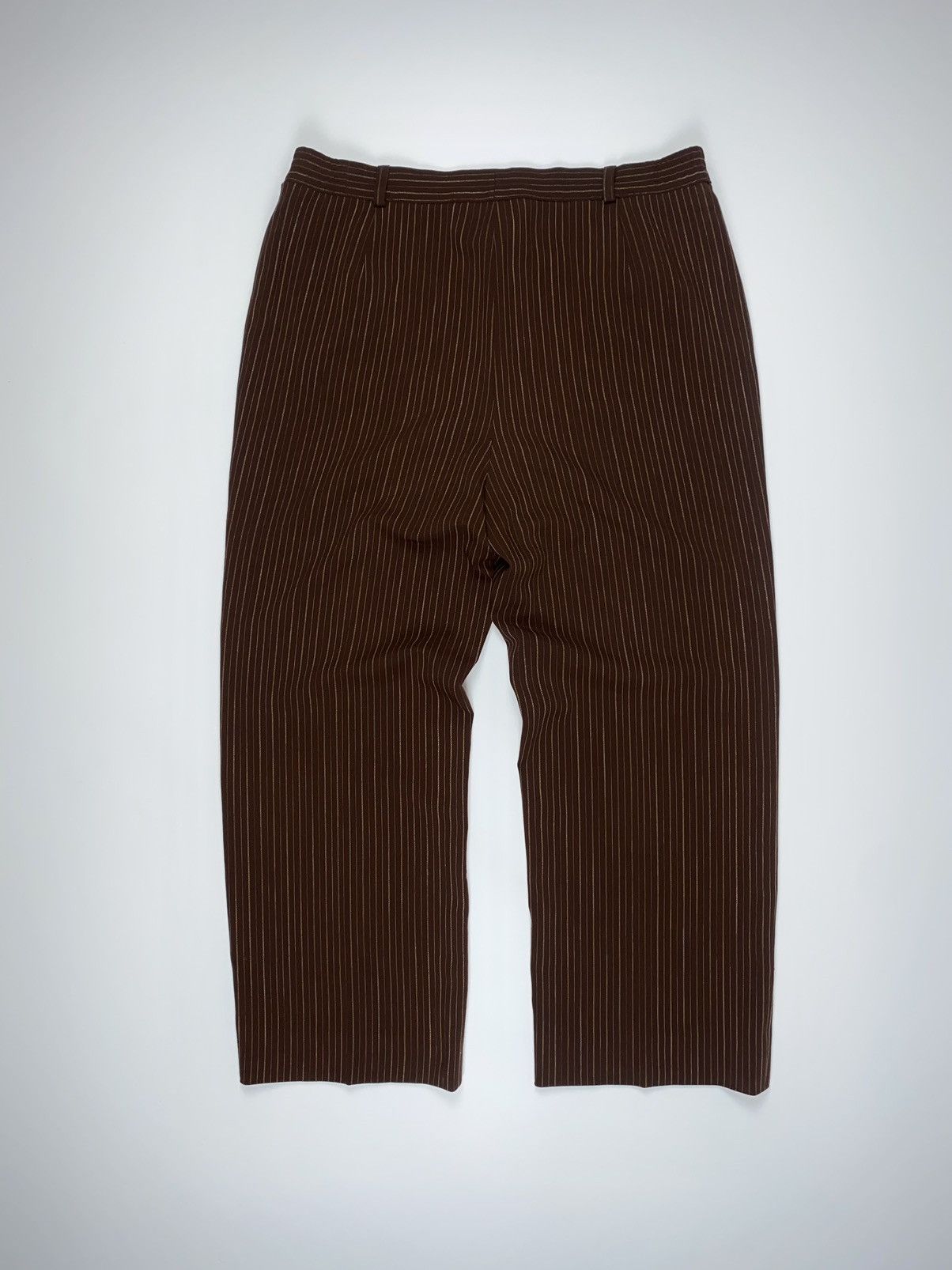 Givenchy 🚨 Selection De Givenchy Vintage Brown Striped Pants YLS RRL Size 36" / US 14 / IT 50 - 8 Thumbnail