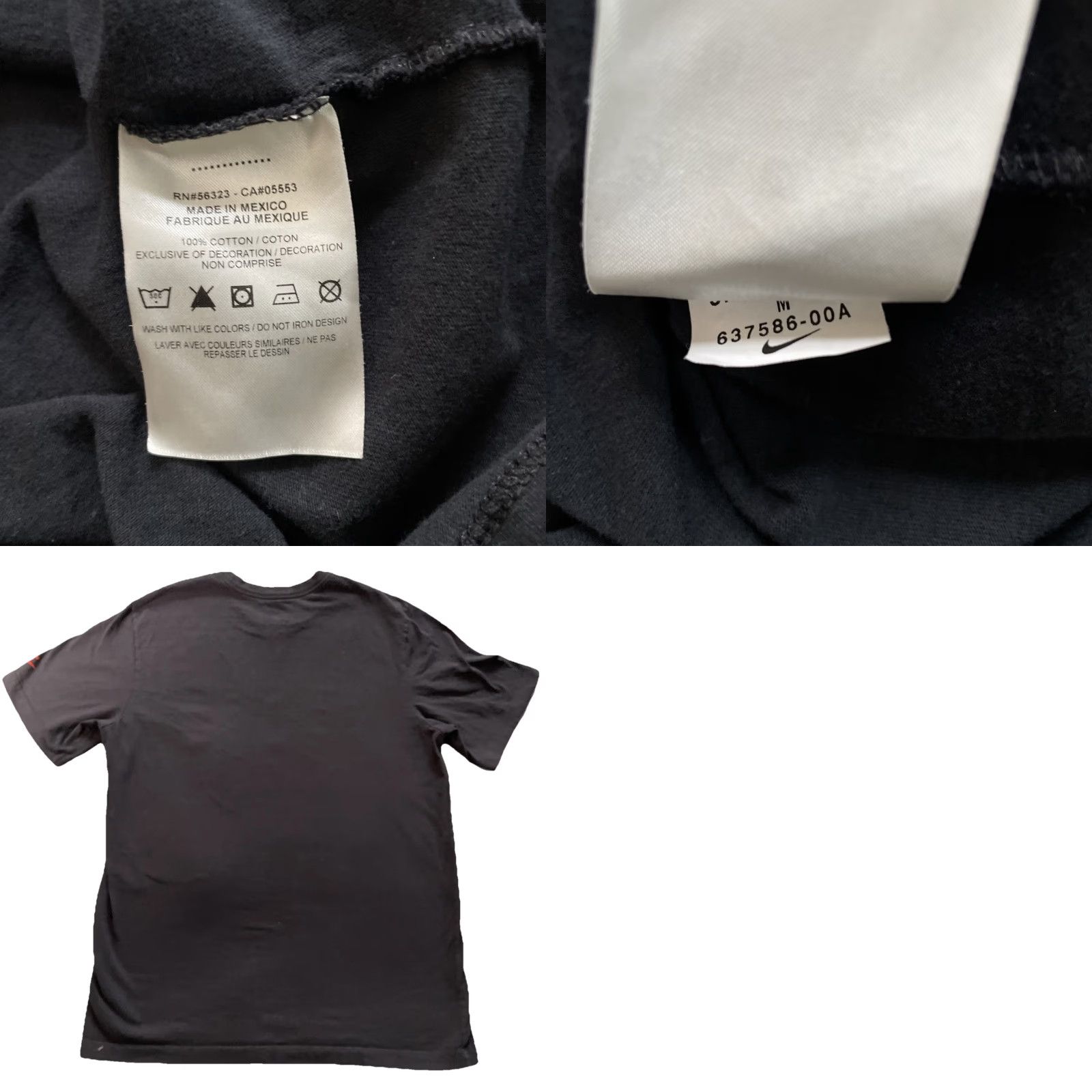 Nike Nike Air Max Shirt Mens M Sean Wotherspoon Atmos Safari Graphic Print Crew Neck Short Sleeve Black Cotton Knit Logo Athletic Dri-Fit - Mens Size US M / EU 48-50 / 2 - 8 Thumbnail