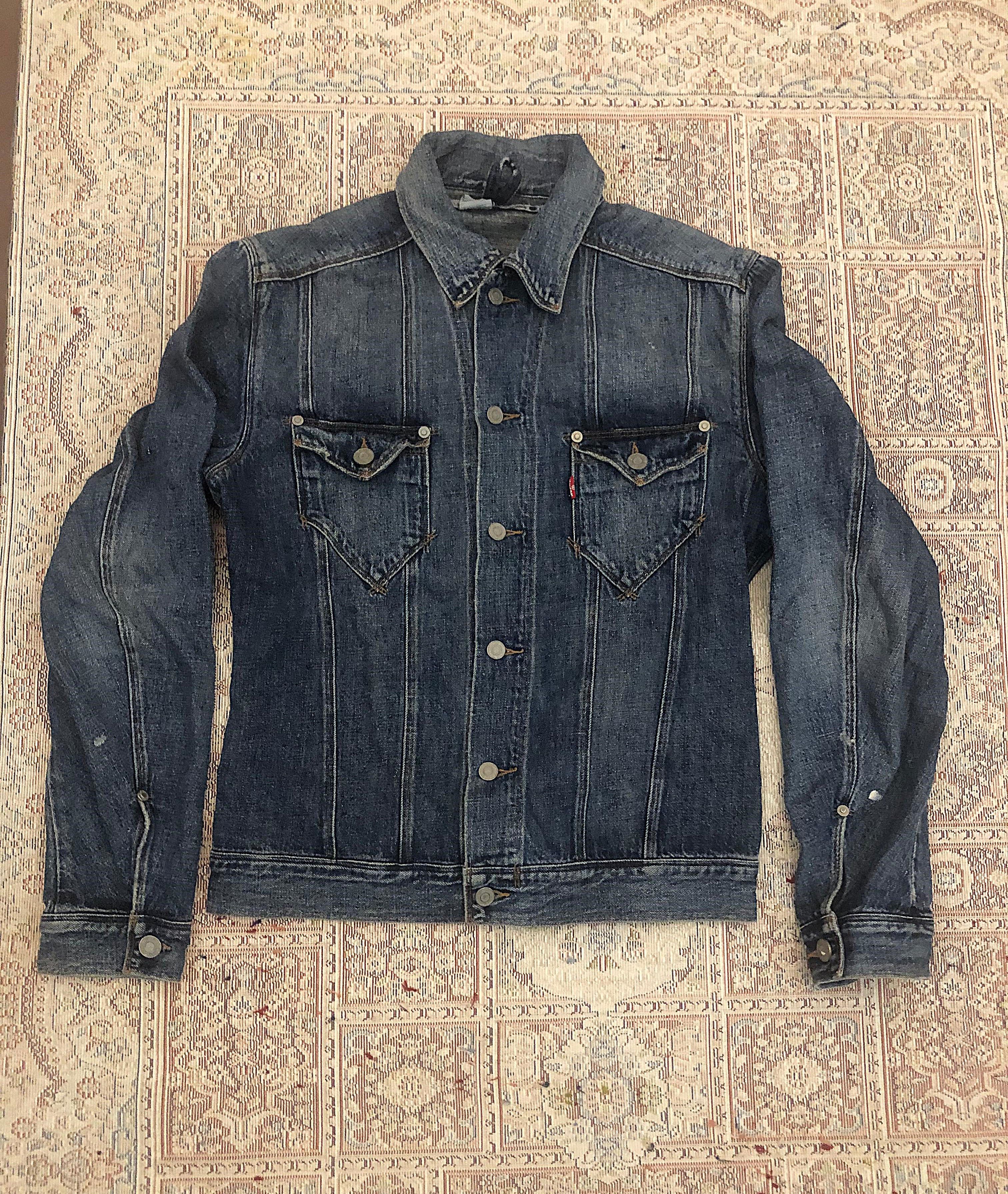Levi's Vintage Clothing LEVIS ENGINEERED Jacket Mens Medium denim Trucker slim Size US M / EU 48-50 / 2 - 1 Thumbnail
