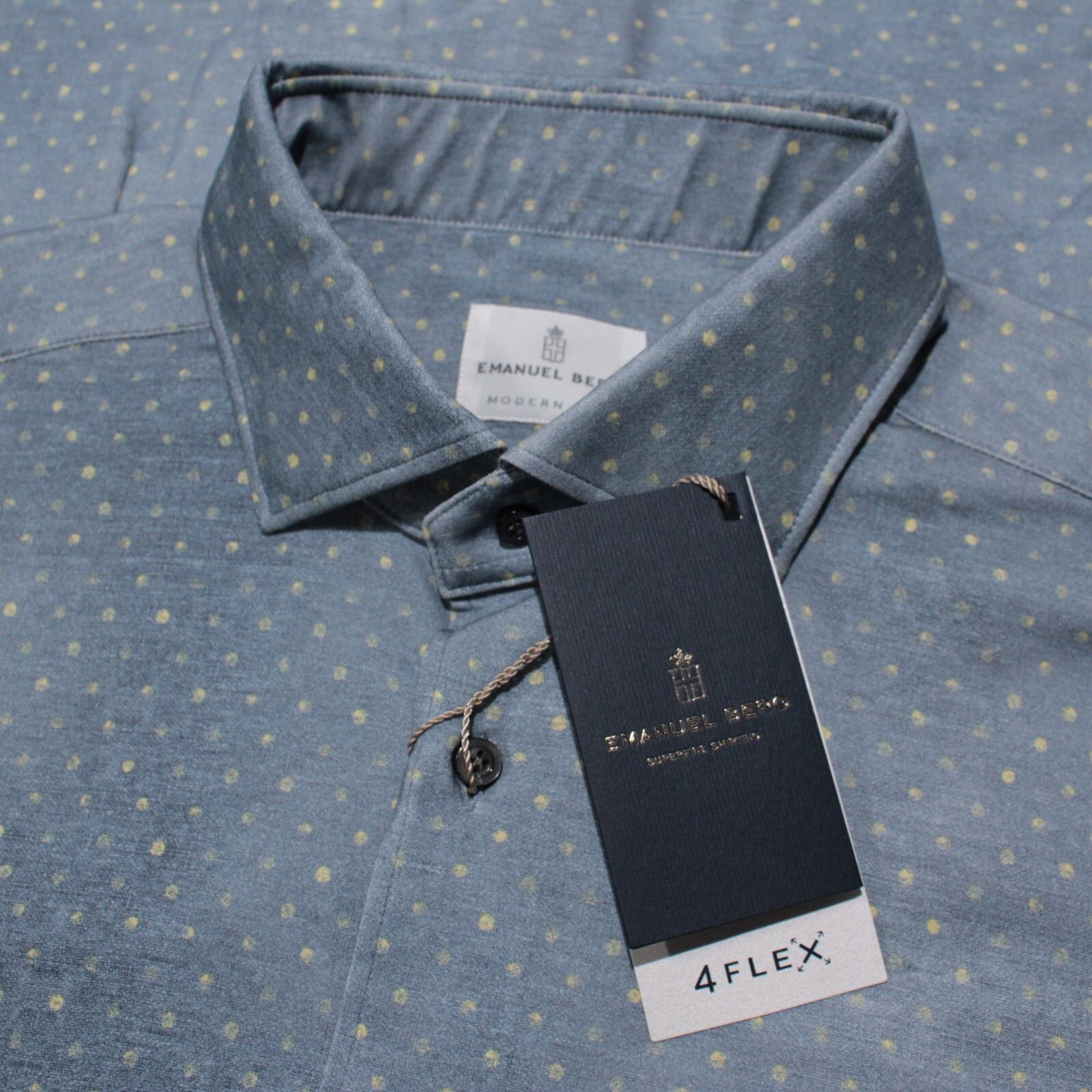 Other Emanuel Berg New with tags Shirt Size XL US In Blue Size US XL / EU 56 / 4 - 1 Thumbnail