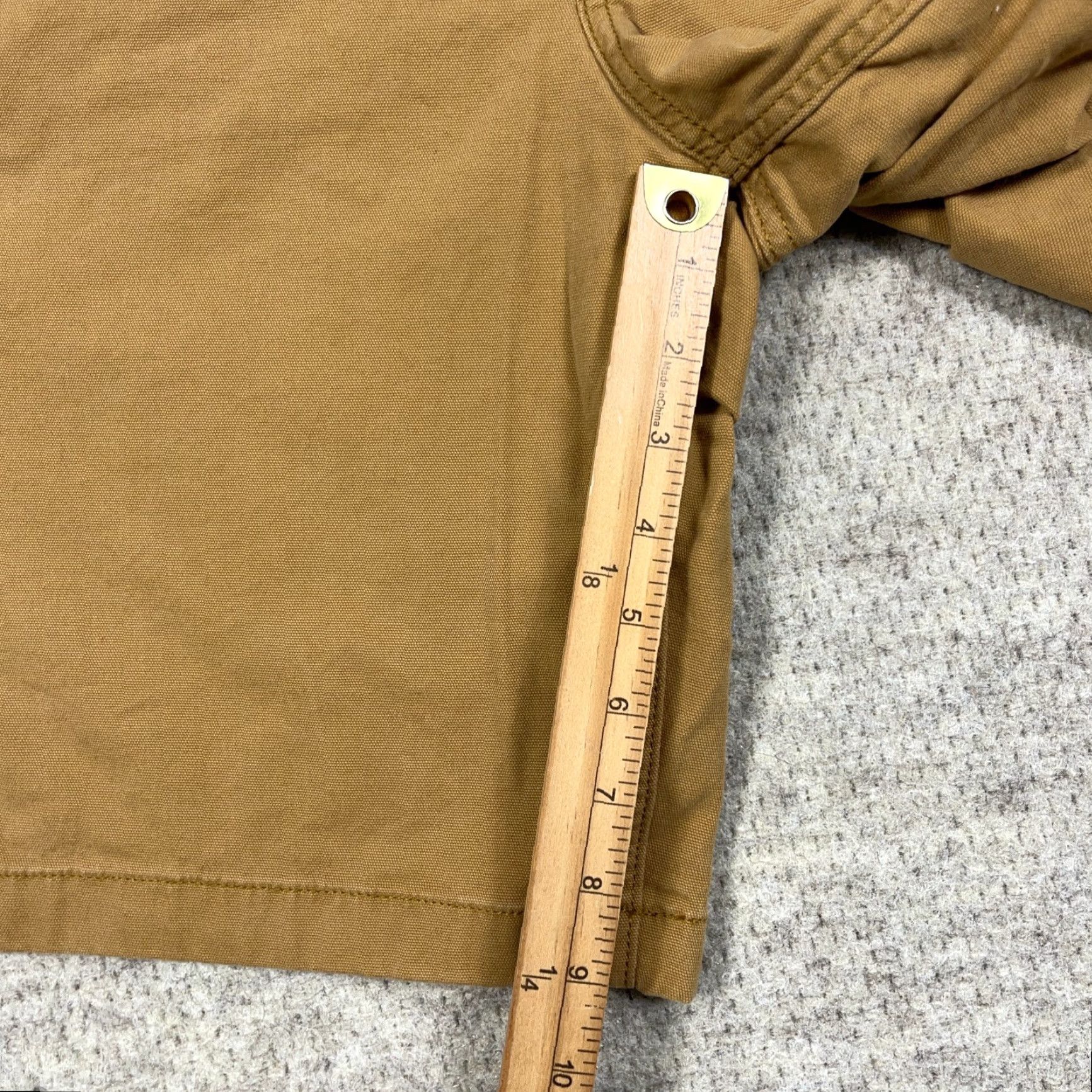 Carhartt Carhartt Shorts Men 40 Tan Brown Duck Canvas Relaxed Fit Rugged Flex Utility Cargo Pocket Casual Workwear Size US 40 / EU 56 - 6 Thumbnail