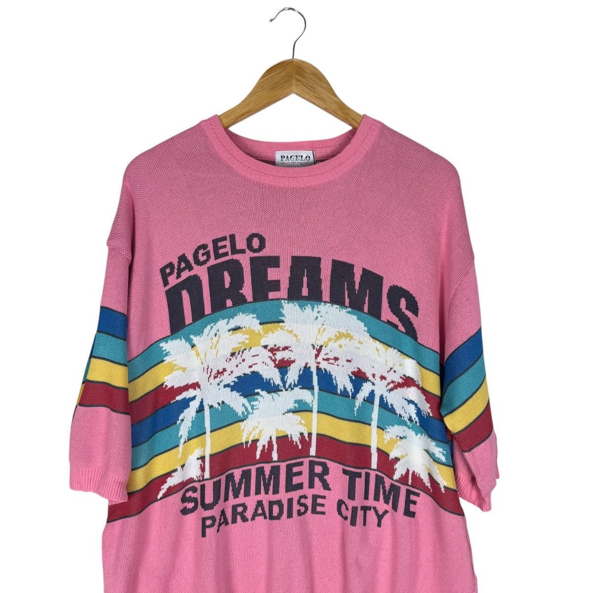 Art Comes First 🌟PAGELO JAPAN COLORWAY STRIPE KNIT SWEATER Size US L / EU 52-54 / 3 - 3 Thumbnail