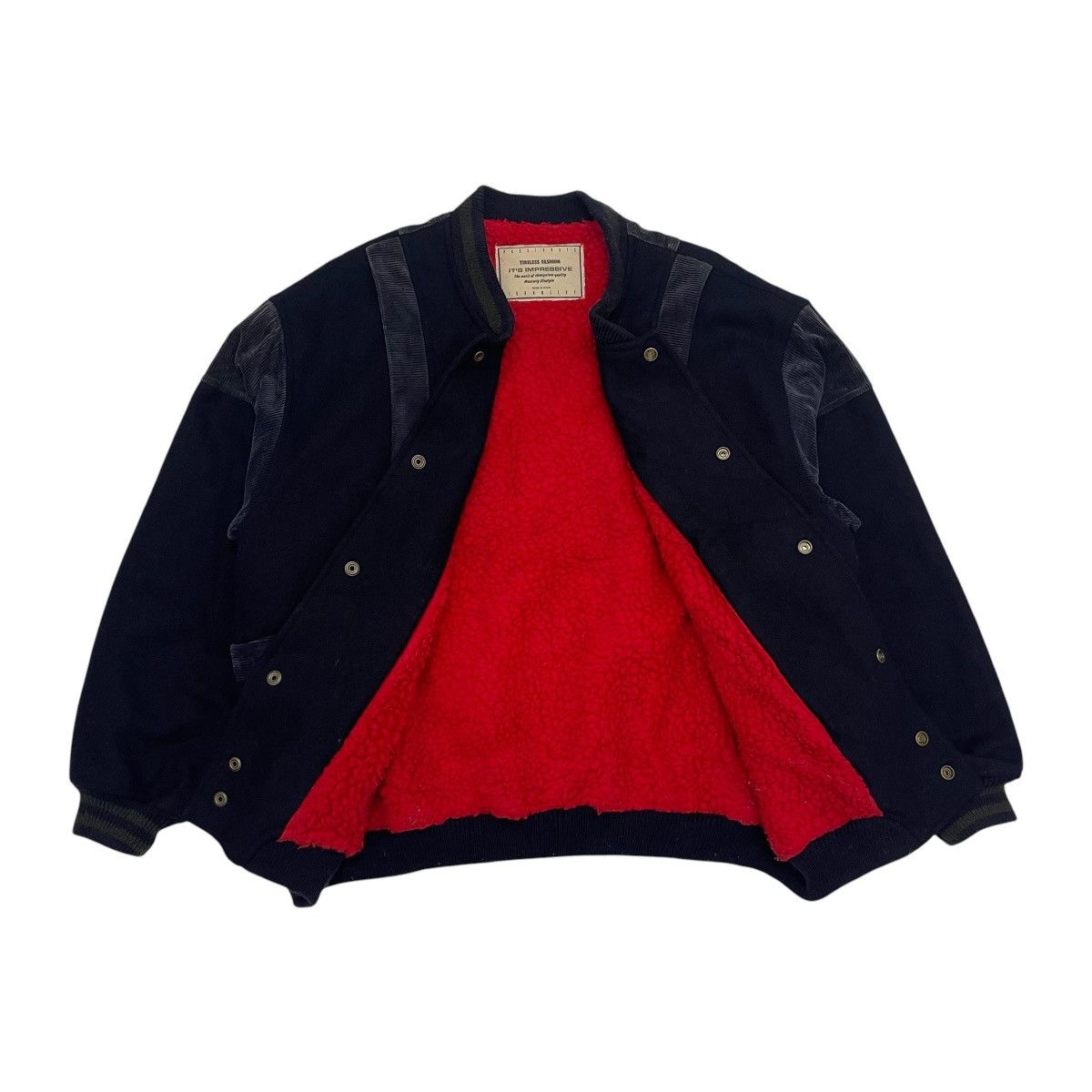 Japanese Brand Vintage Passionate Johnweery Wool Bomber Jacket Size US M / EU 48-50 / 2 - 3 Thumbnail