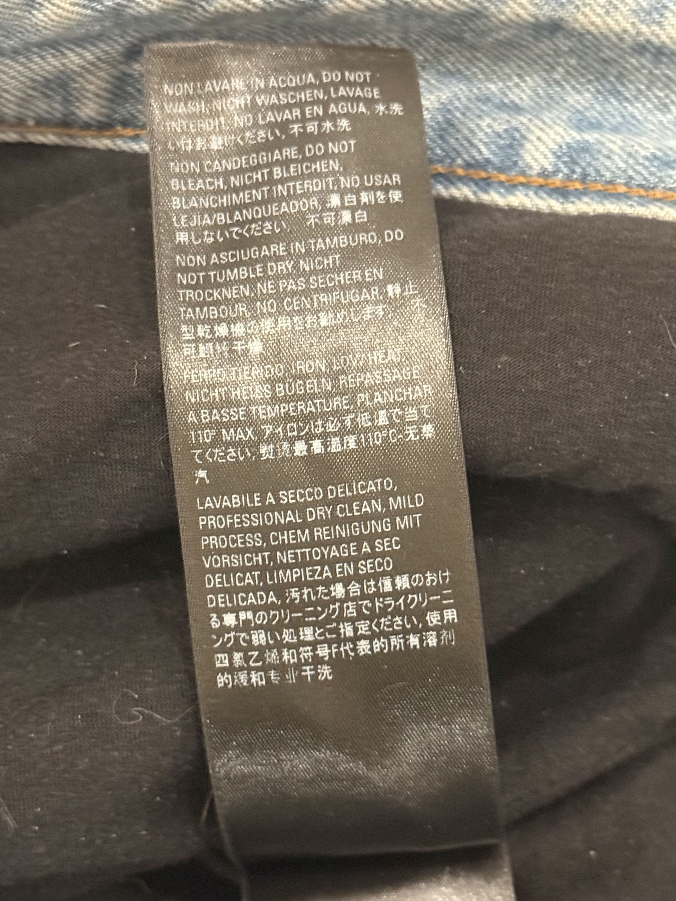 Balenciaga Balenciaga Slashed Denim Size US 32 / EU 48 - 4 Thumbnail