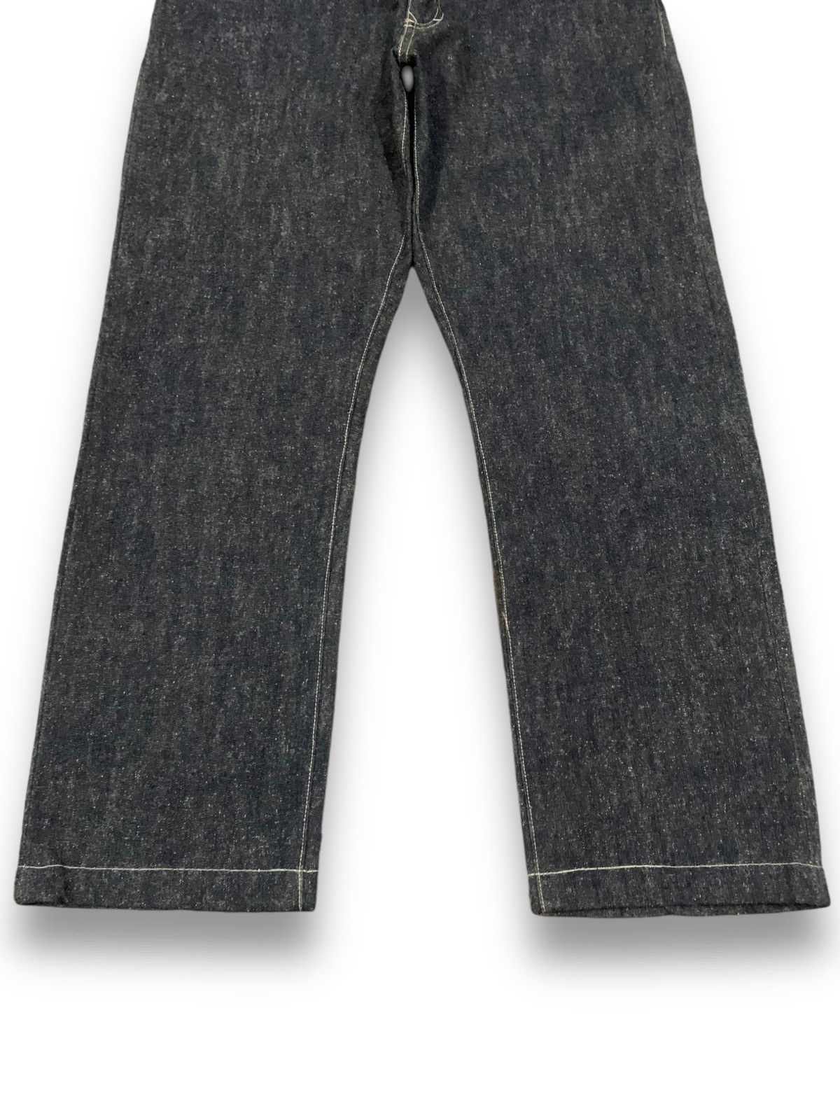 Kapital Japanese Brand CNCV Concave Attempt Faded Jeans like Kapital Size US 33 - 7 Thumbnail