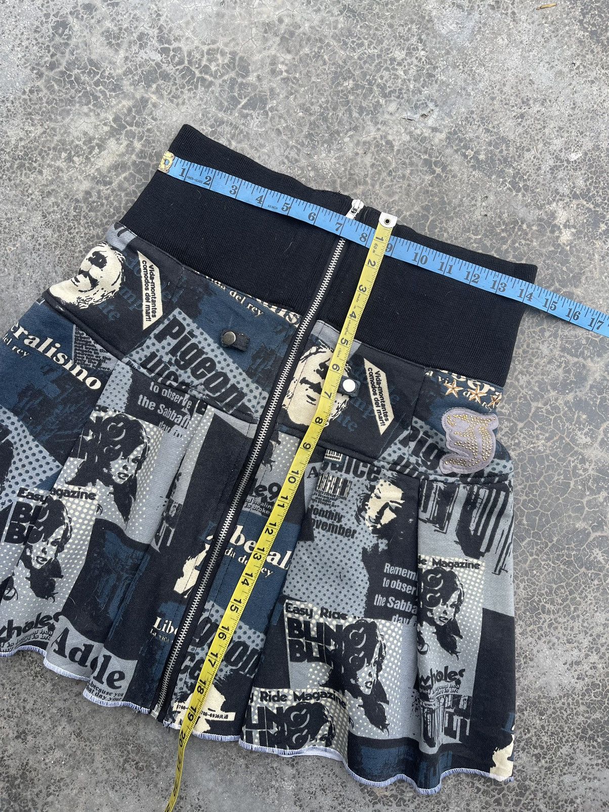 Japanese Brand × Seditionaries Wild & Gramourous Full Print bondage skirt Size 28" / US 6 / IT 42 - 10 Thumbnail