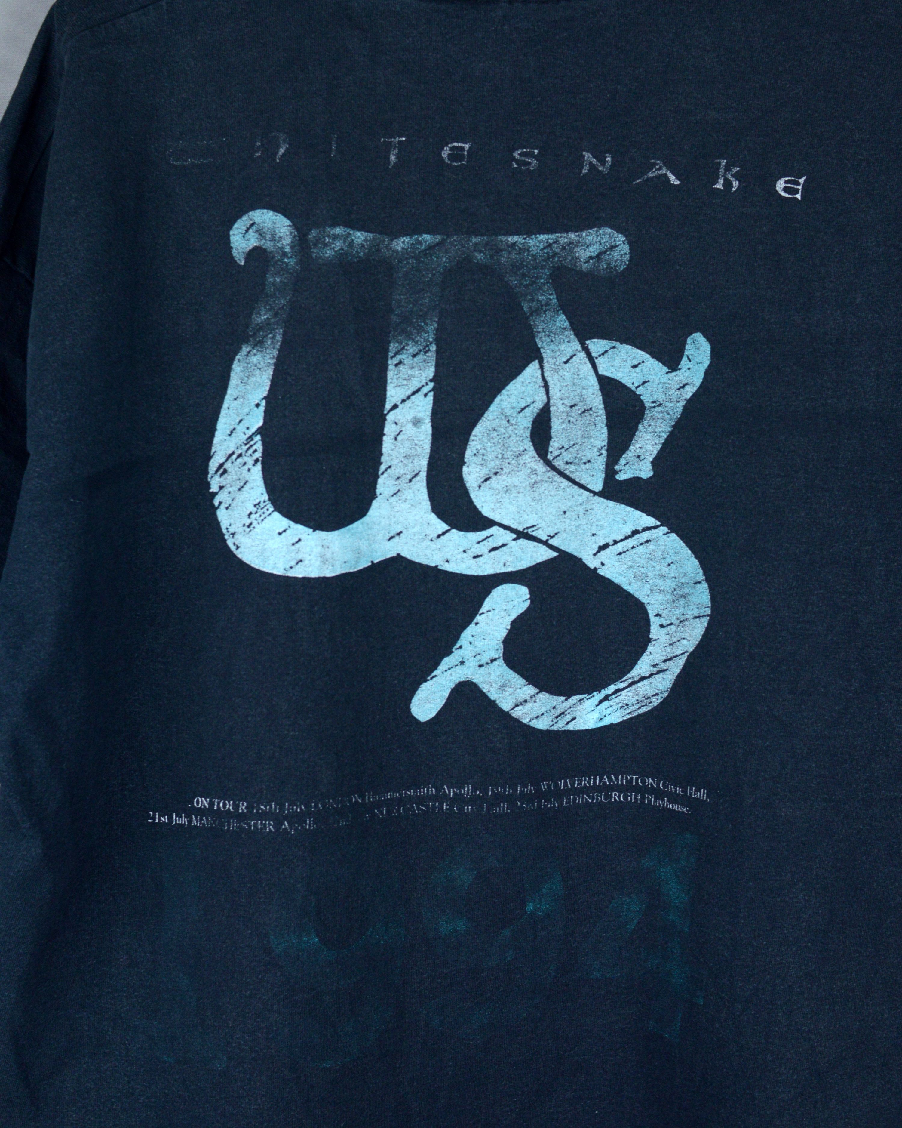 Vintage Vintage Whitesnake Tour 94 t shirt Size US XL / EU 56 / 4 - 5 Thumbnail