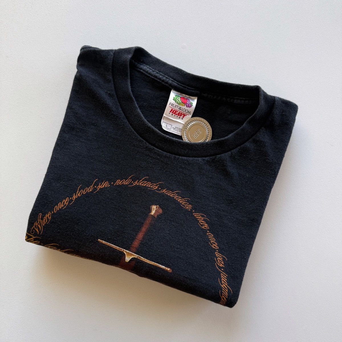 Vintage 1998 Lord of The Rings x The Lord of Kings Jesus Tee Size US L / EU 52-54 / 3 - 6 Thumbnail