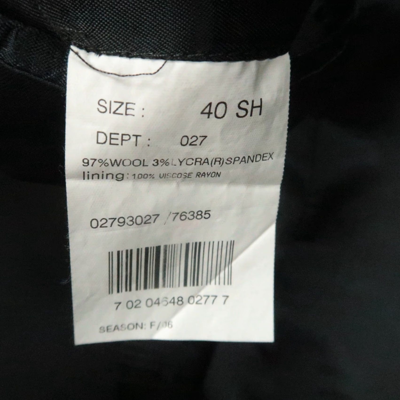 Brooks Brothers Brooks Brothers Blazer Mens 40S Black 346 Stretch Wool Sport Coat Jacket Size 40R - 6 Thumbnail
