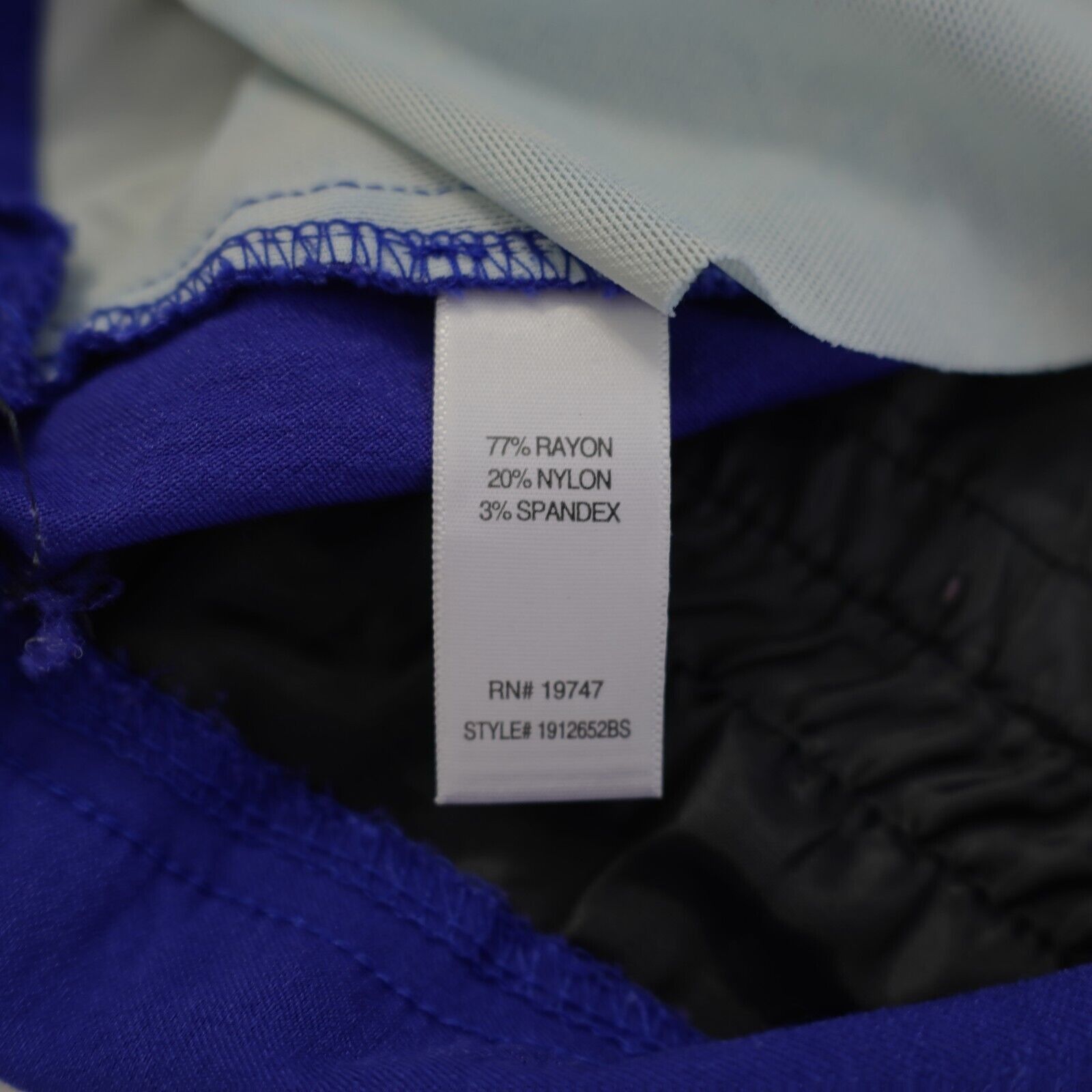 Designer Counterparts Royal Blue Size 16 Capri Pants 36/21 High Rise Size 38" / US 16 / IT 52 - 5 Thumbnail
