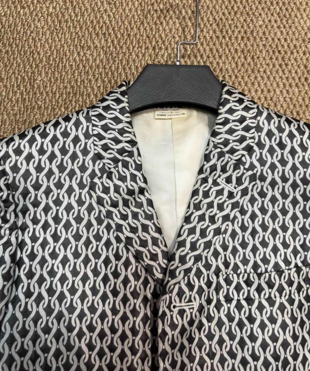 Comme des Garcons Homme Plus COMME des GARÇONS HOMME PLUS All-Over Print Blazer K23 Size XS / US 0-2 / IT 36-38 - 2 Thumbnail