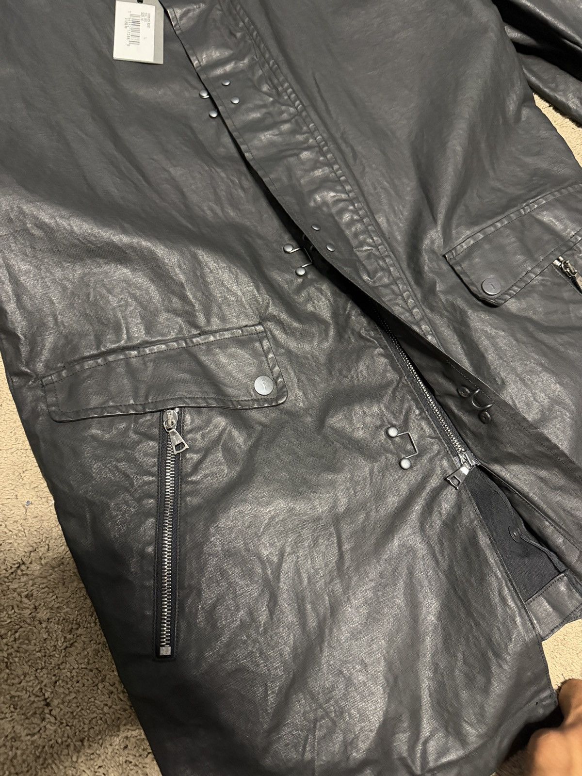 John Varvatos John Varvatos leather coat Size US M / EU 48-50 / 2 - 2 Thumbnail