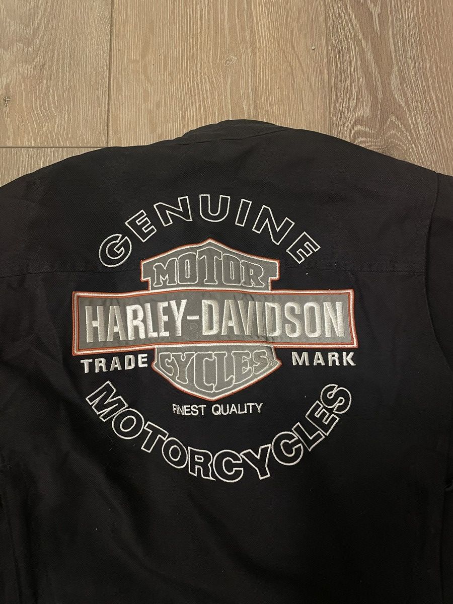 Harley Davidson Harley Davidson Leather Biking Jacket 2000s Size US XS / EU 42 / 0 - 7 Thumbnail