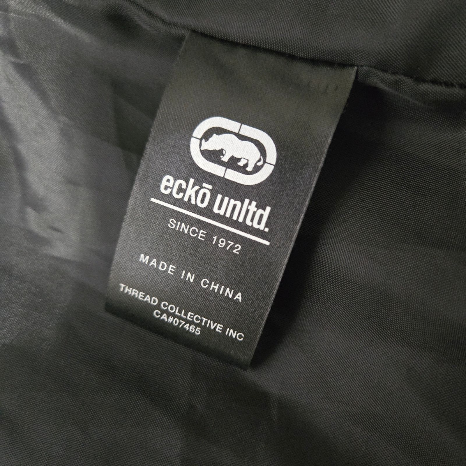 Ecko Unltd. ECKO UNLTD Grey Black Sleeveless Hoodie Bomber Puffer Vest Size US XXL / EU 58 / 5 - 2 Thumbnail